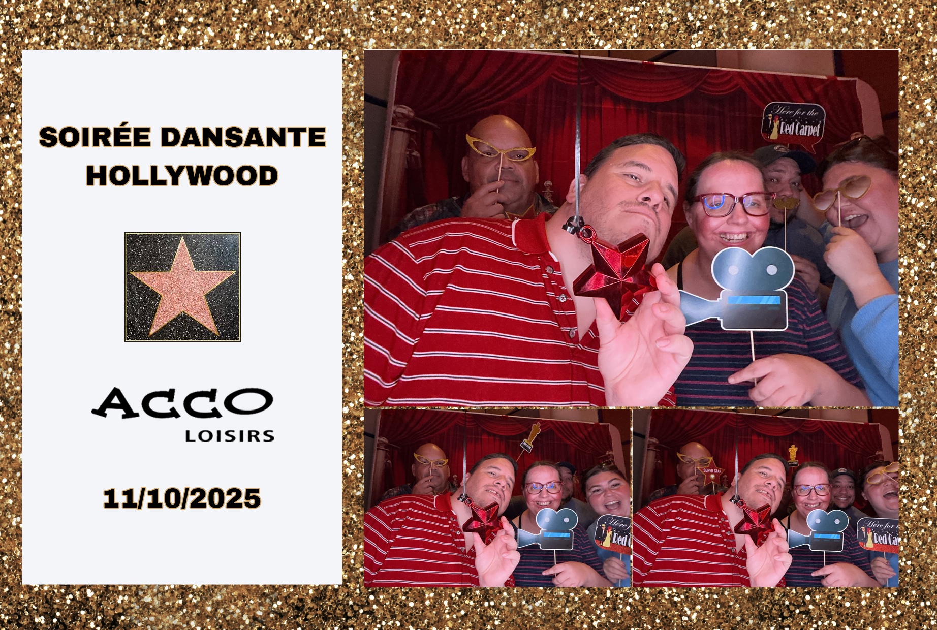 Soirée Hollywood | View more photos from the event at album.pbooth.red/u/Photobooth-RED/Soirée-Hollywood