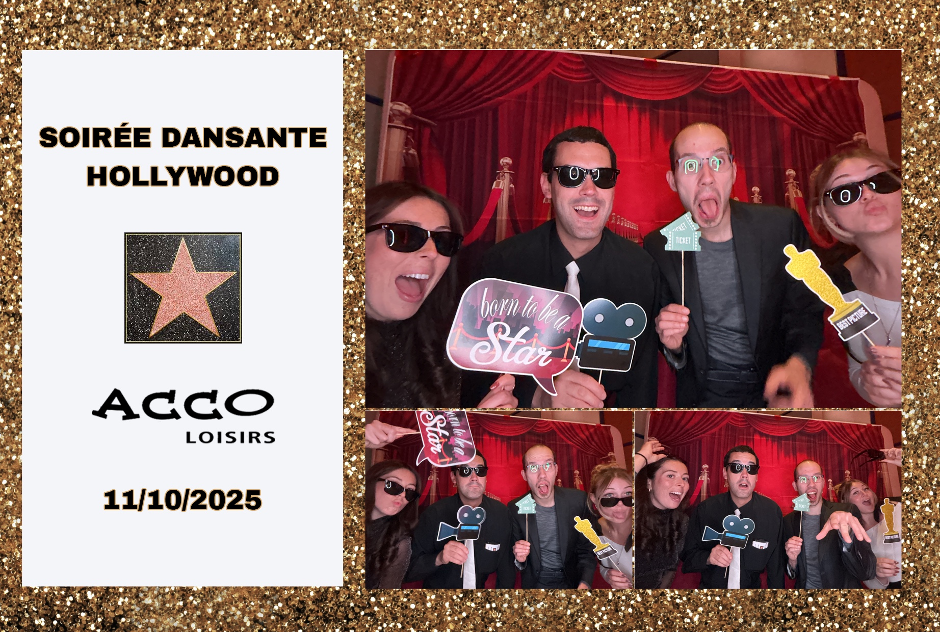 Soirée Hollywood | View more photos from the event at album.pbooth.red/u/Photobooth-RED/Soirée-Hollywood