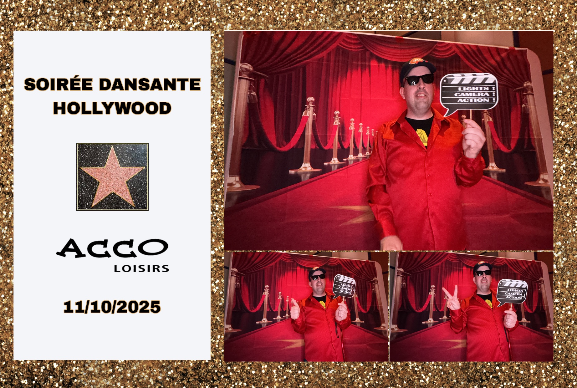 Soirée Hollywood | View more photos from the event at album.pbooth.red/u/Photobooth-RED/Soirée-Hollywood