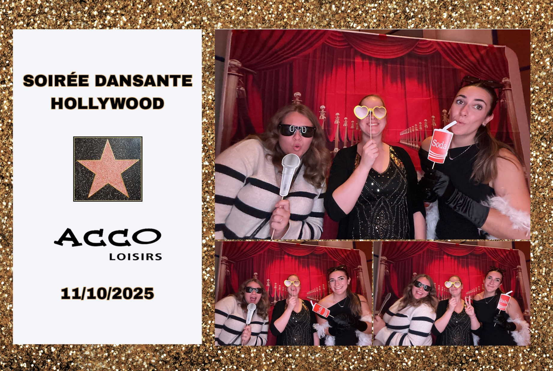 Soirée Hollywood | View more photos from the event at album.pbooth.red/u/Photobooth-RED/Soirée-Hollywood