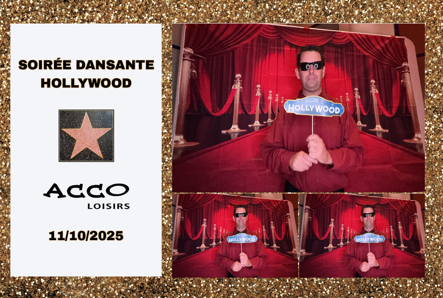 Soirée Hollywood | View more photos from the event at album.pbooth.red/u/Photobooth-RED/Soirée-Hollywood