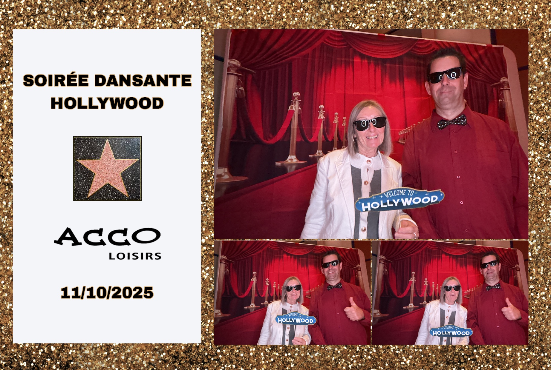Soirée Hollywood | View more photos from the event at album.pbooth.red/u/Photobooth-RED/Soirée-Hollywood