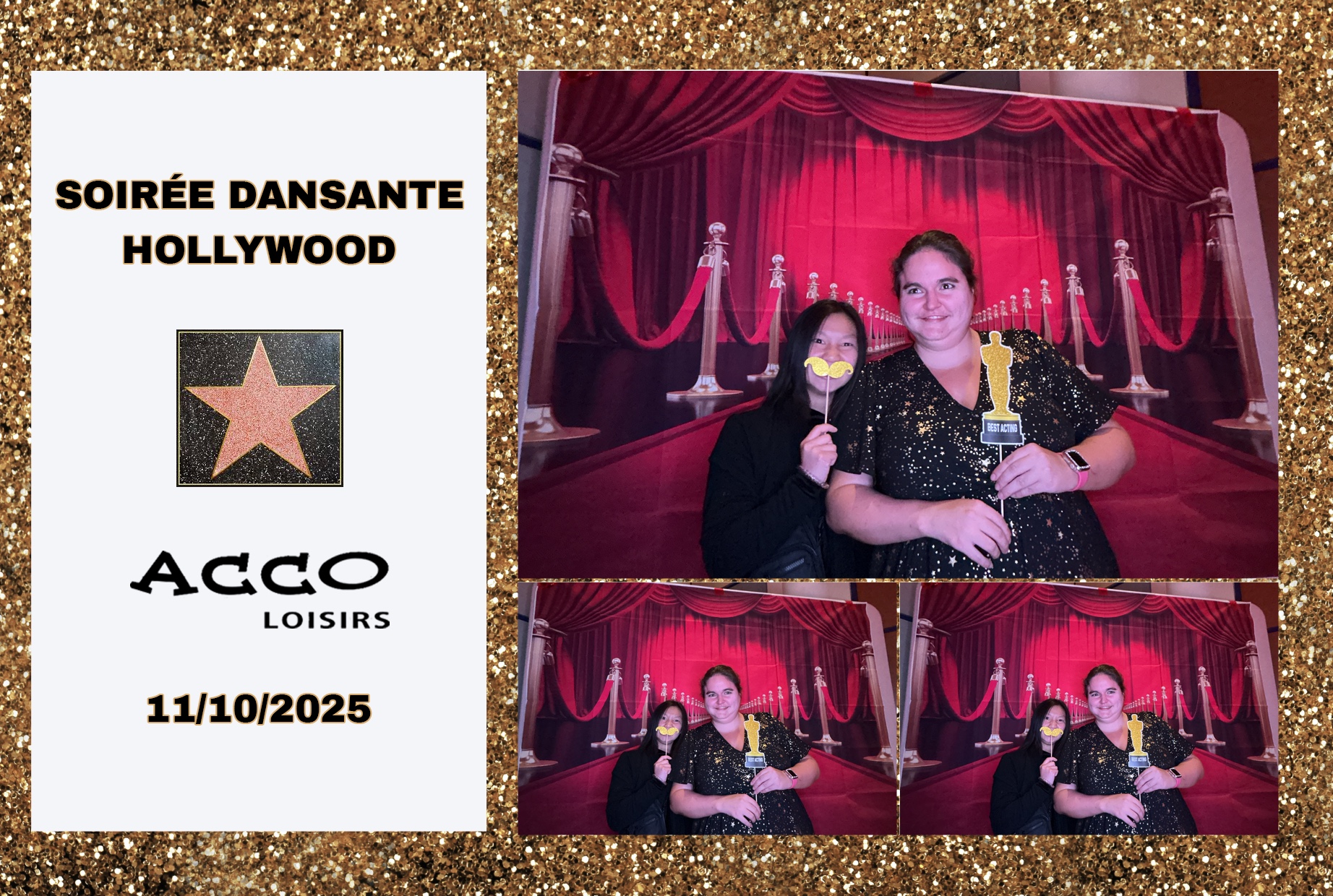 Soirée Hollywood | View more photos from the event at album.pbooth.red/u/Photobooth-RED/Soirée-Hollywood