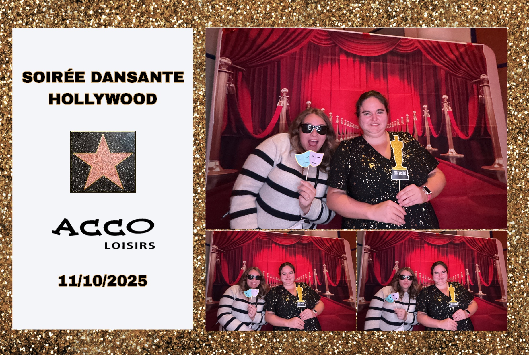Soirée Hollywood | View more photos from the event at album.pbooth.red/u/Photobooth-RED/Soirée-Hollywood