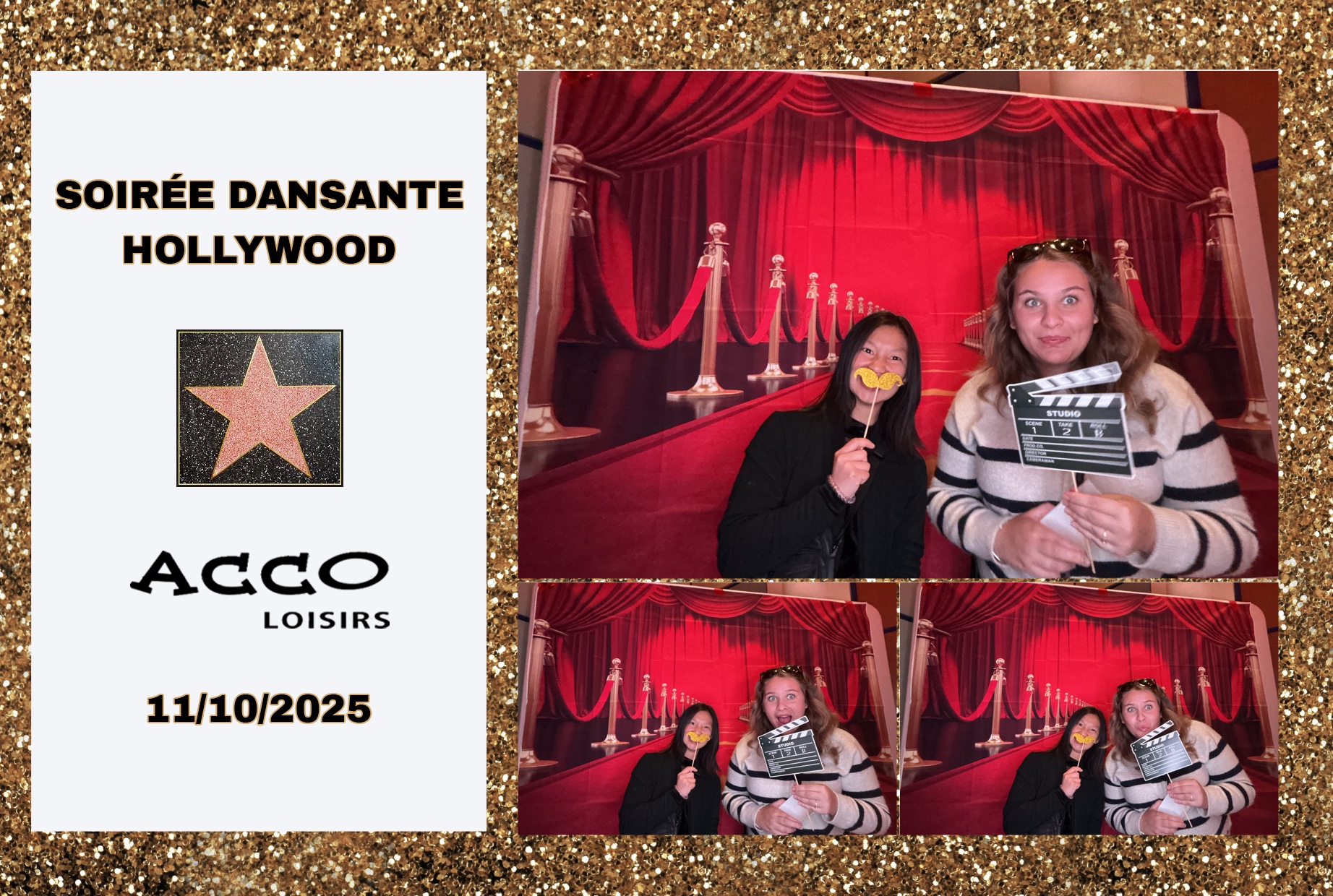 Soirée Hollywood | View more photos from the event at album.pbooth.red/u/Photobooth-RED/Soirée-Hollywood
