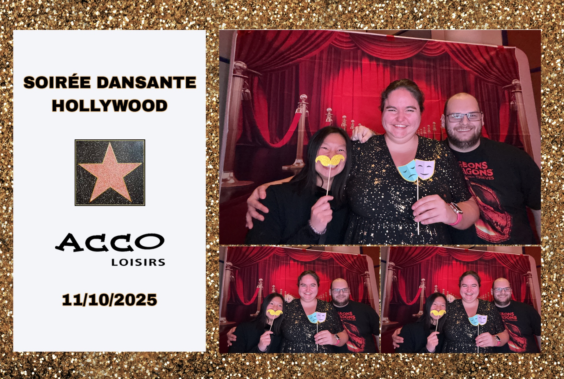 Soirée Hollywood | View more photos from the event at album.pbooth.red/u/Photobooth-RED/Soirée-Hollywood