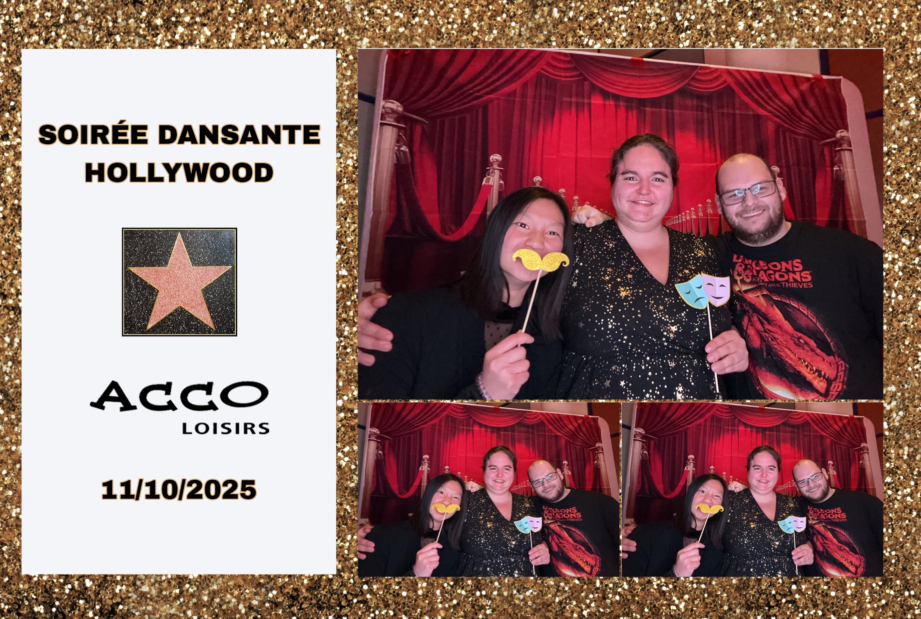 Soirée Hollywood | View more photos from the event at album.pbooth.red/u/Photobooth-RED/Soirée-Hollywood