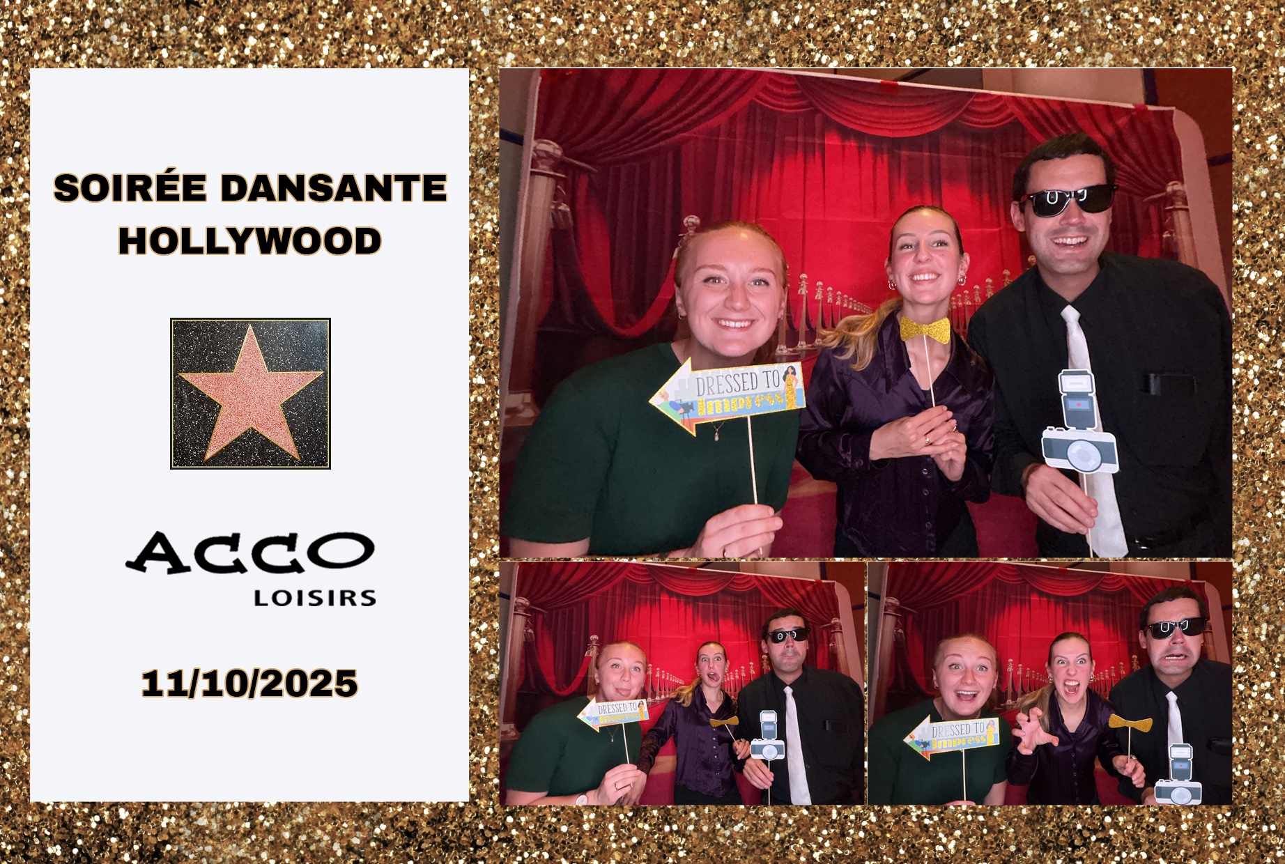 Soirée Hollywood | View more photos from the event at album.pbooth.red/u/Photobooth-RED/Soirée-Hollywood