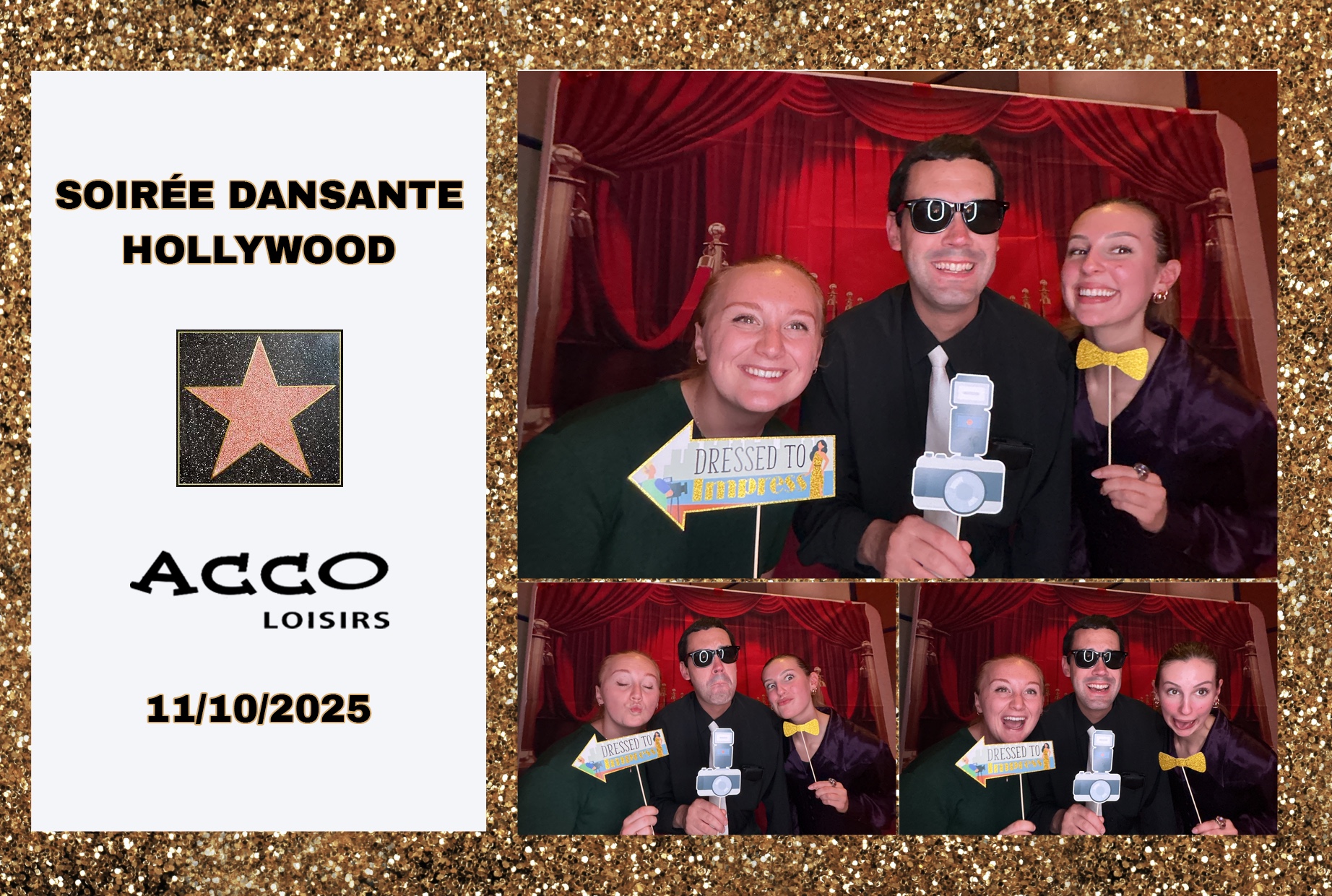 Soirée Hollywood | View more photos from the event at album.pbooth.red/u/Photobooth-RED/Soirée-Hollywood