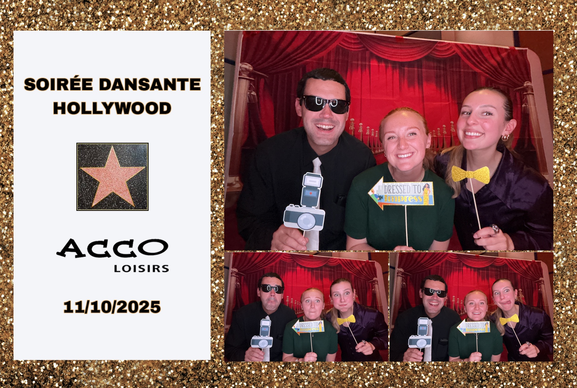 Soirée Hollywood | View more photos from the event at album.pbooth.red/u/Photobooth-RED/Soirée-Hollywood