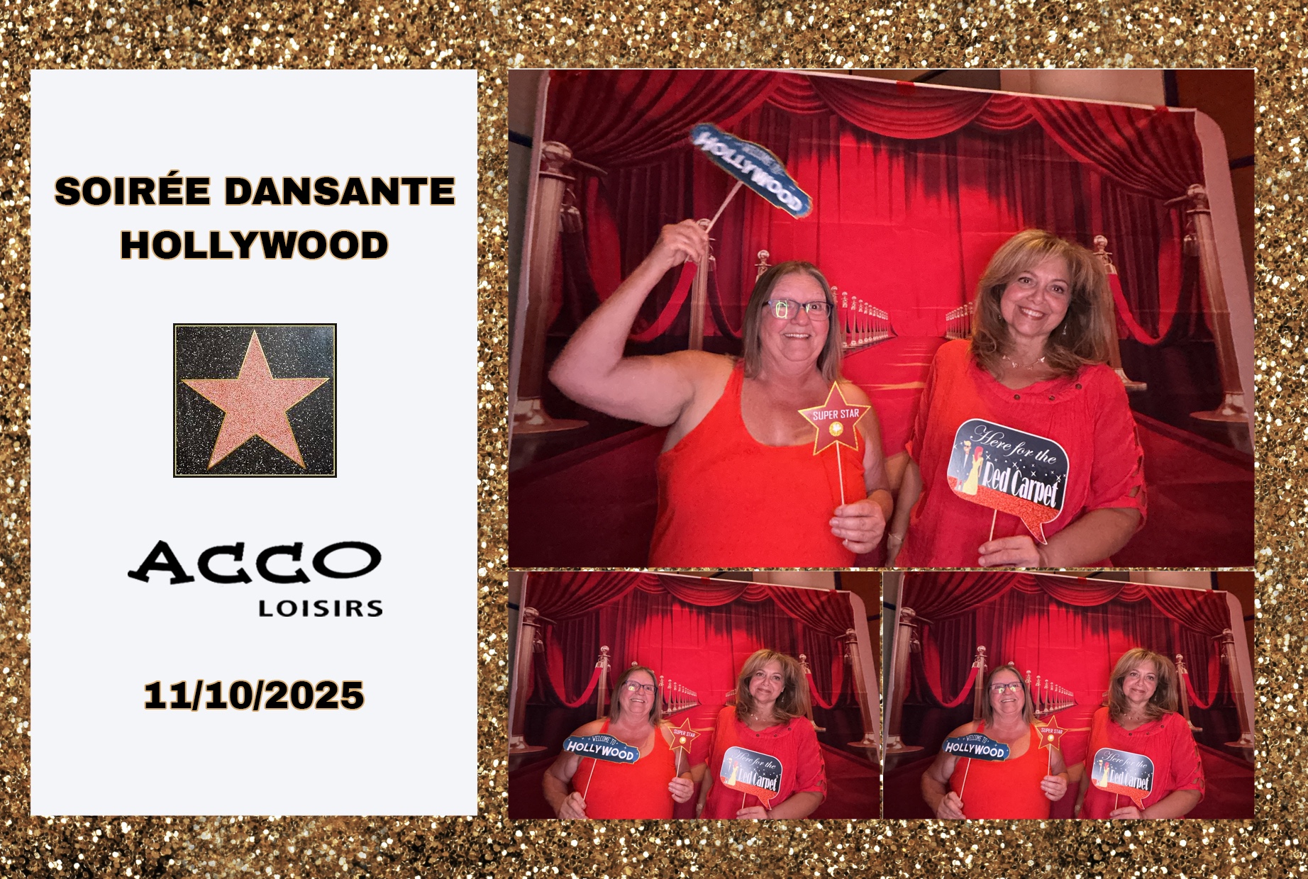 Soirée Hollywood | View more photos from the event at album.pbooth.red/u/Photobooth-RED/Soirée-Hollywood