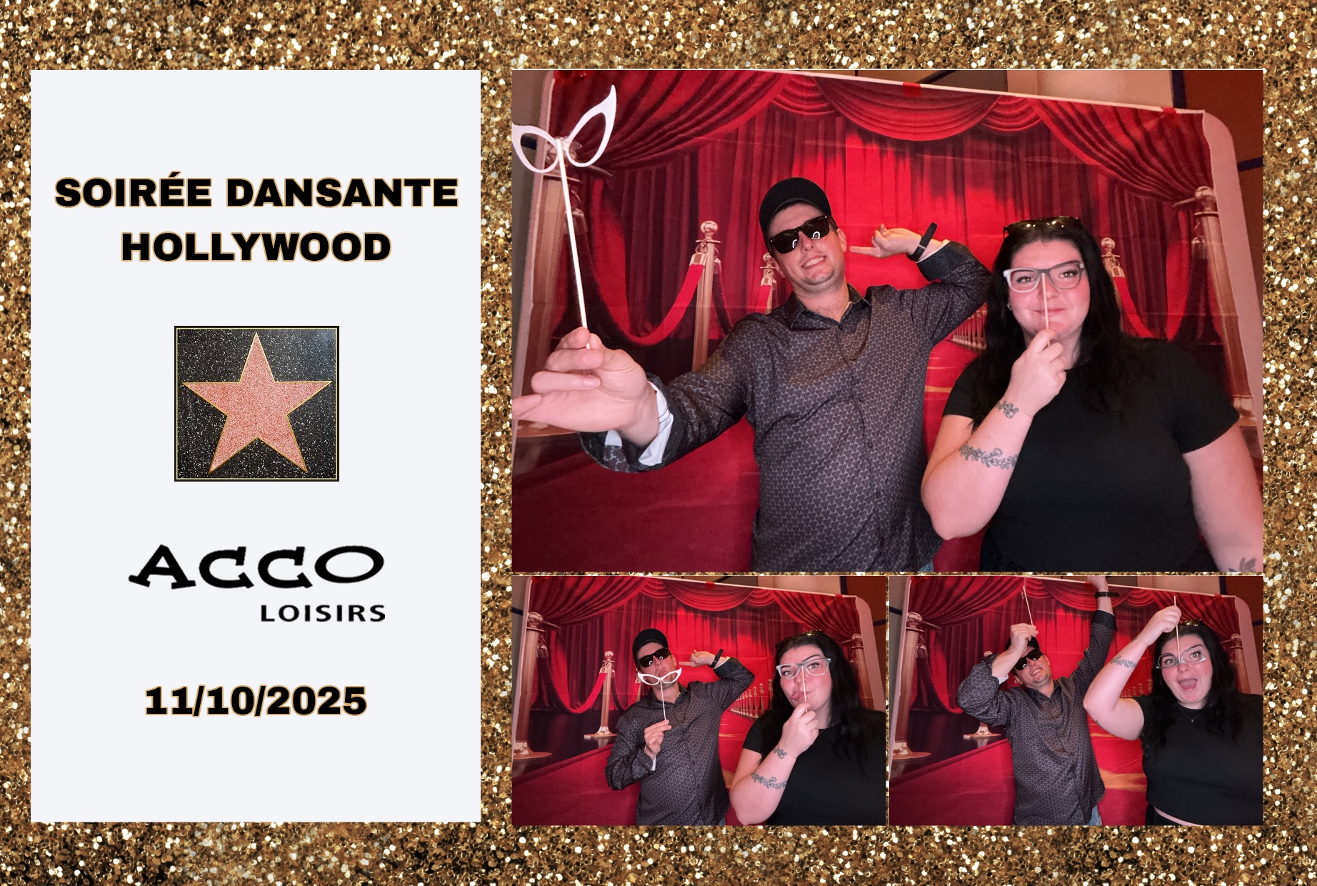 Soirée Hollywood | View more photos from the event at album.pbooth.red/u/Photobooth-RED/Soirée-Hollywood