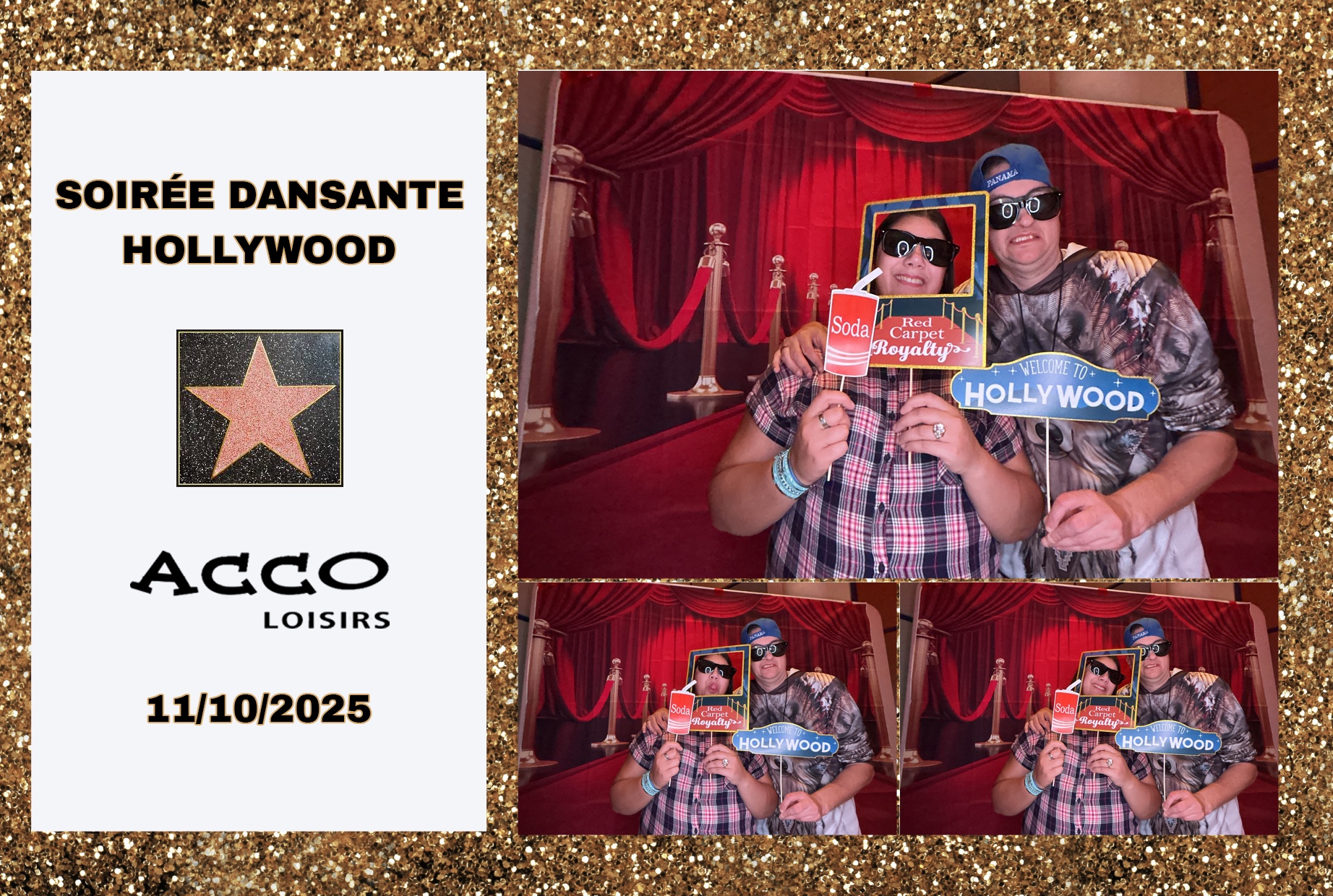 Soirée Hollywood | View more photos from the event at album.pbooth.red/u/Photobooth-RED/Soirée-Hollywood