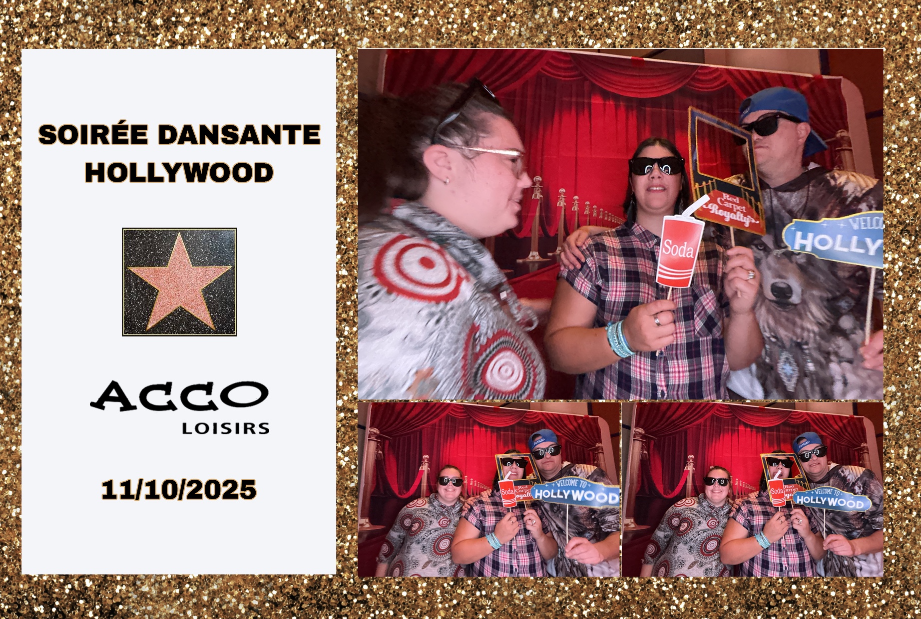 Soirée Hollywood | View more photos from the event at album.pbooth.red/u/Photobooth-RED/Soirée-Hollywood