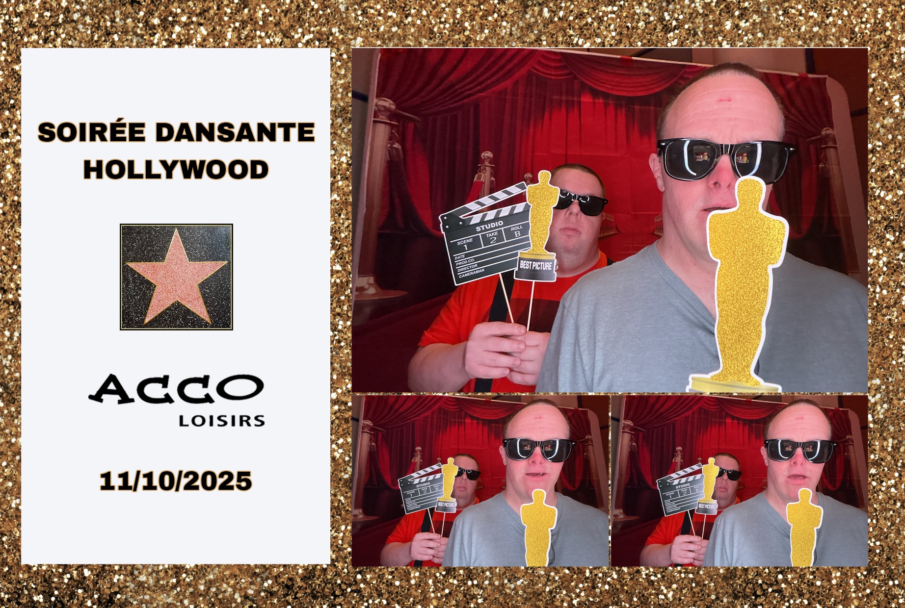 Soirée Hollywood | View more photos from the event at album.pbooth.red/u/Photobooth-RED/Soirée-Hollywood