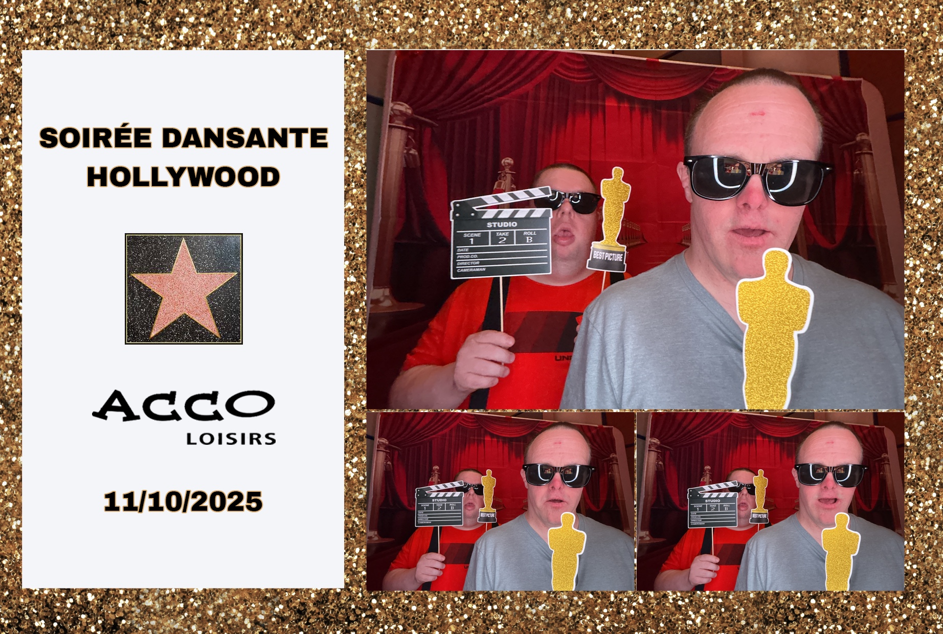 Soirée Hollywood | View more photos from the event at album.pbooth.red/u/Photobooth-RED/Soirée-Hollywood