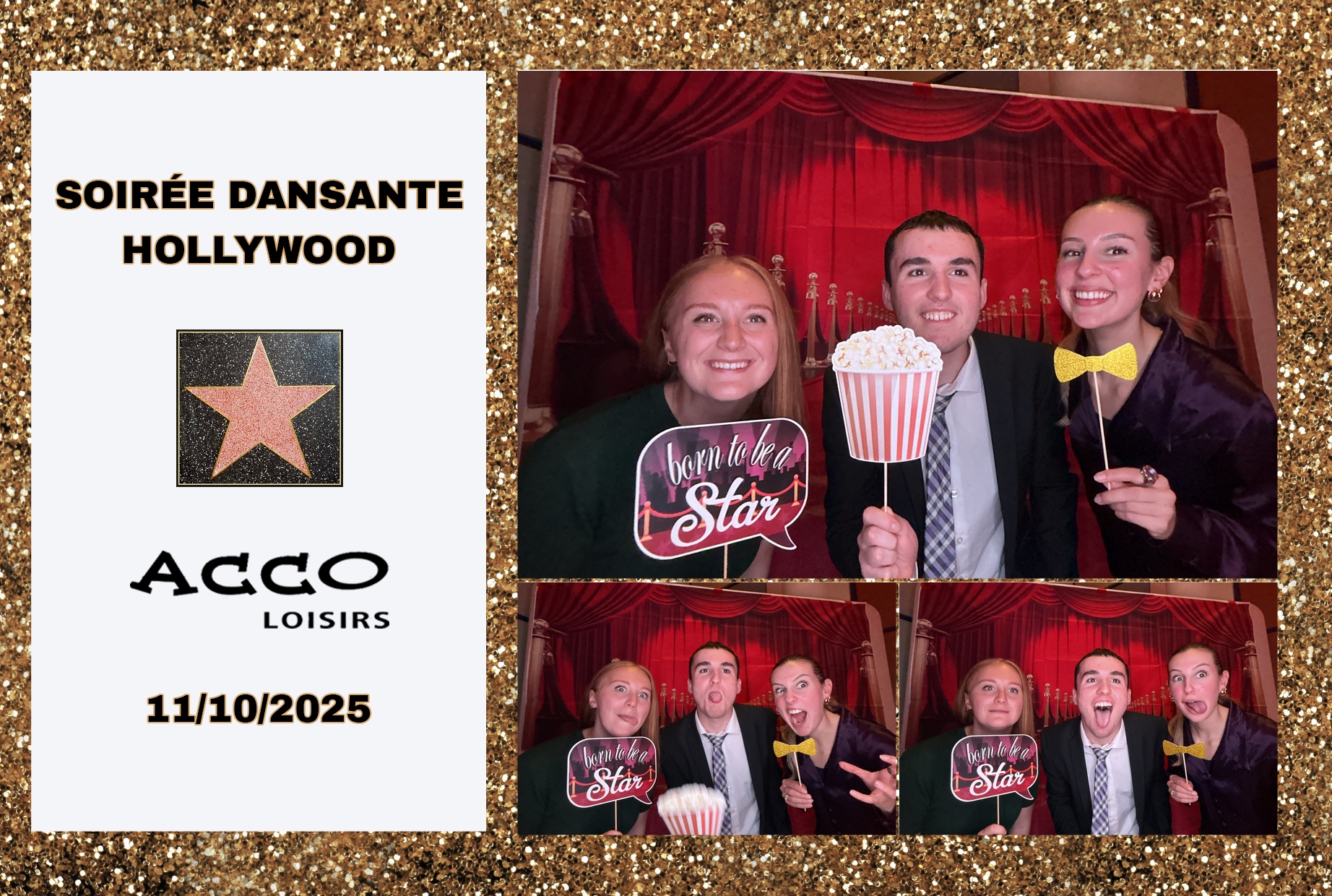 Soirée Hollywood | View more photos from the event at album.pbooth.red/u/Photobooth-RED/Soirée-Hollywood