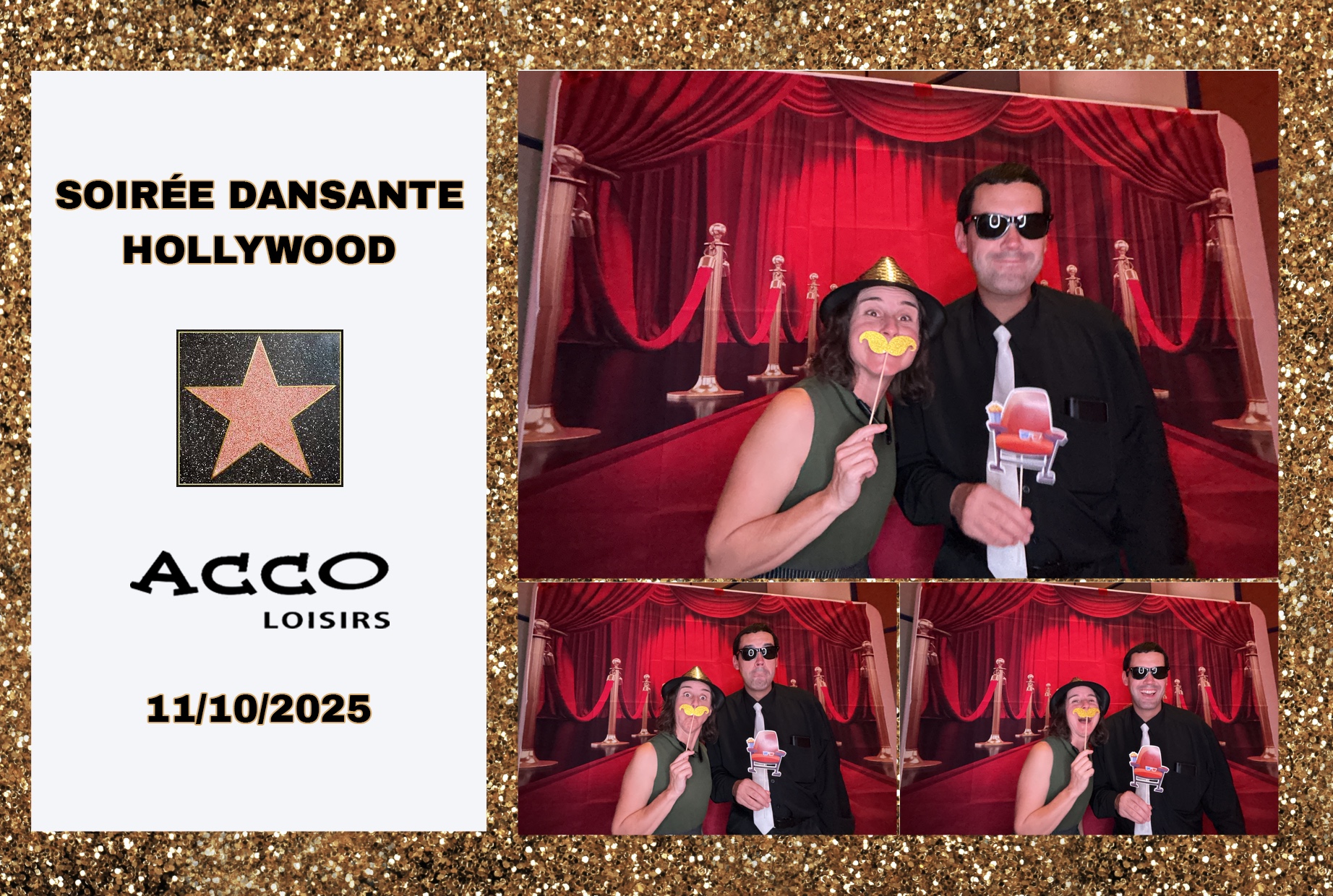 Soirée Hollywood | View more photos from the event at album.pbooth.red/u/Photobooth-RED/Soirée-Hollywood