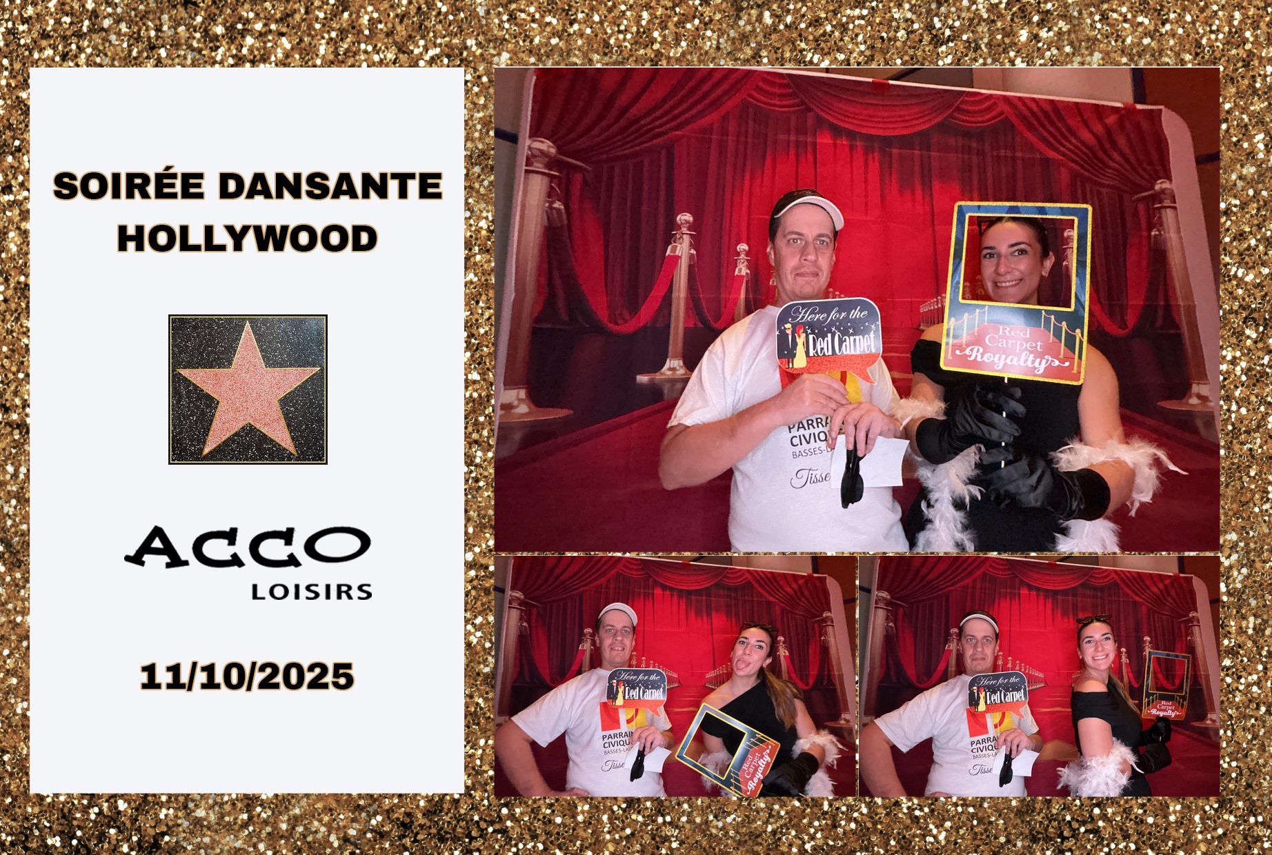 Soirée Hollywood | View more photos from the event at album.pbooth.red/u/Photobooth-RED/Soirée-Hollywood