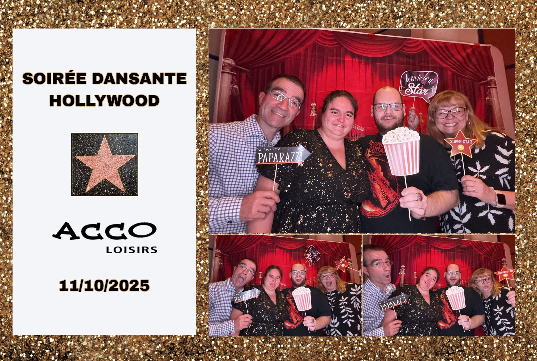 Soirée Hollywood | View more photos from the event at album.pbooth.red/u/Photobooth-RED/Soirée-Hollywood