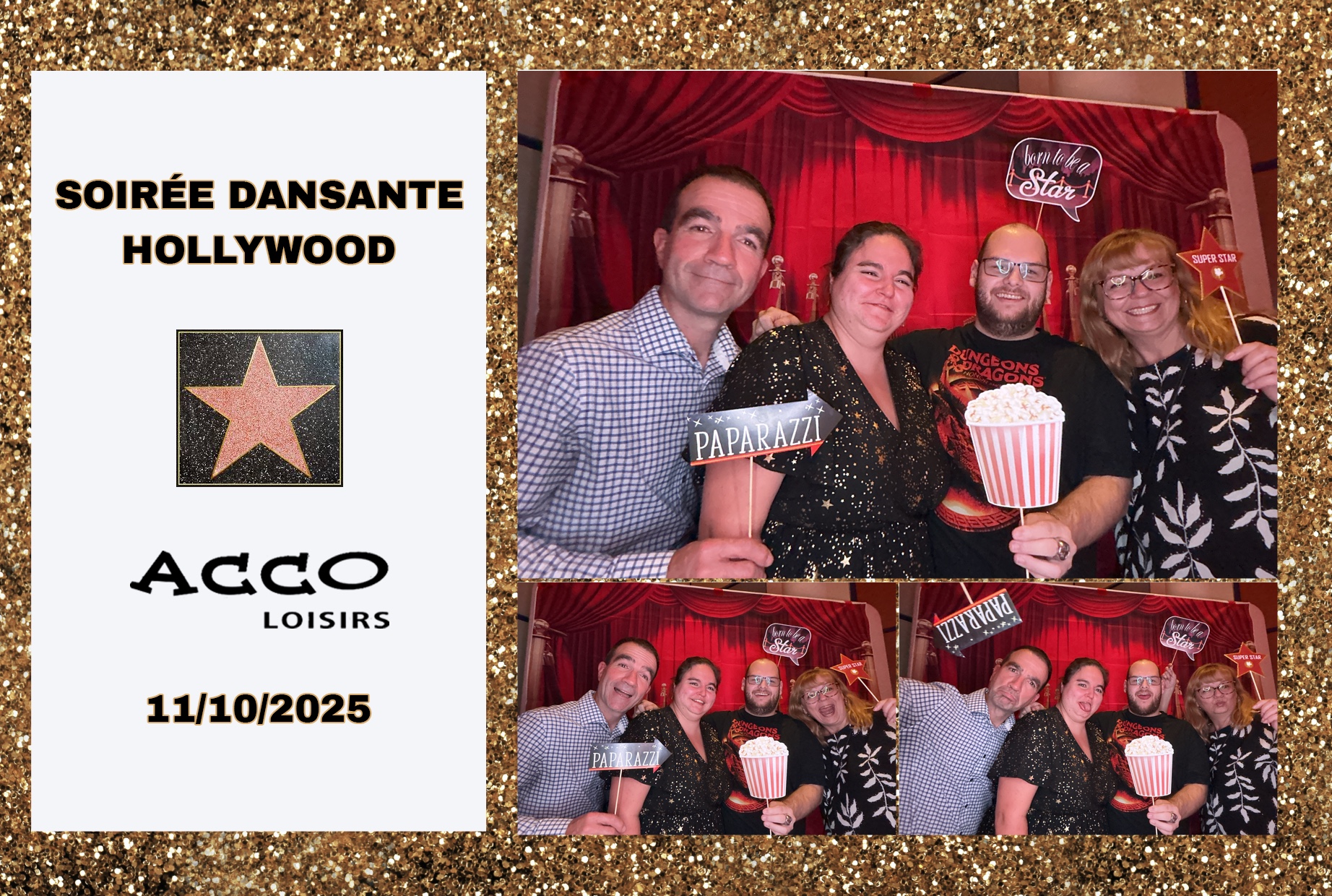 Soirée Hollywood | View more photos from the event at album.pbooth.red/u/Photobooth-RED/Soirée-Hollywood