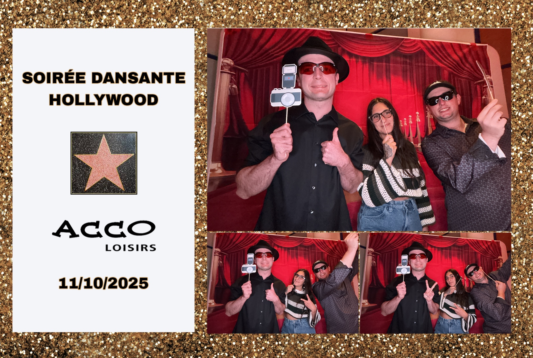 Soirée Hollywood | View more photos from the event at album.pbooth.red/u/Photobooth-RED/Soirée-Hollywood