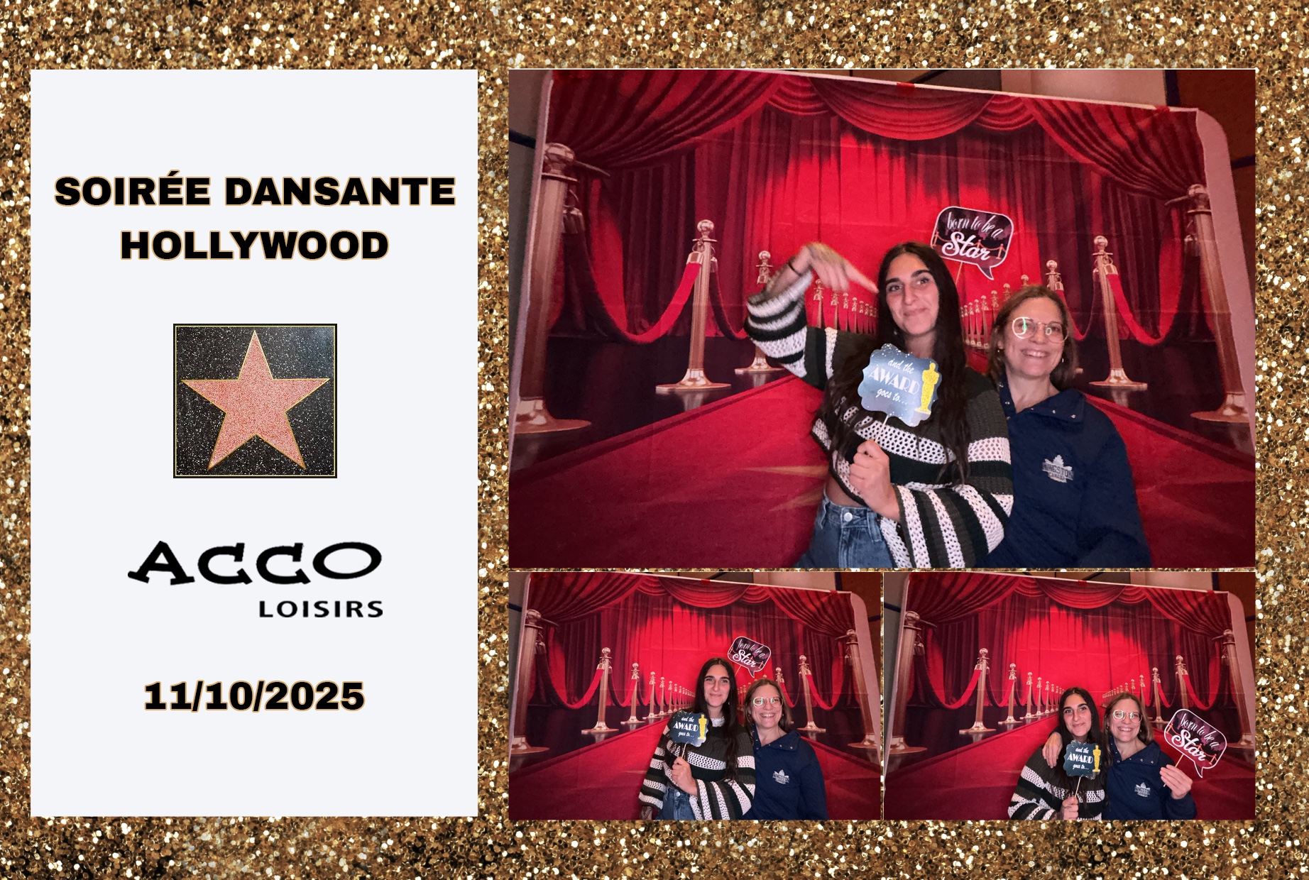 Soirée Hollywood | View more photos from the event at album.pbooth.red/u/Photobooth-RED/Soirée-Hollywood