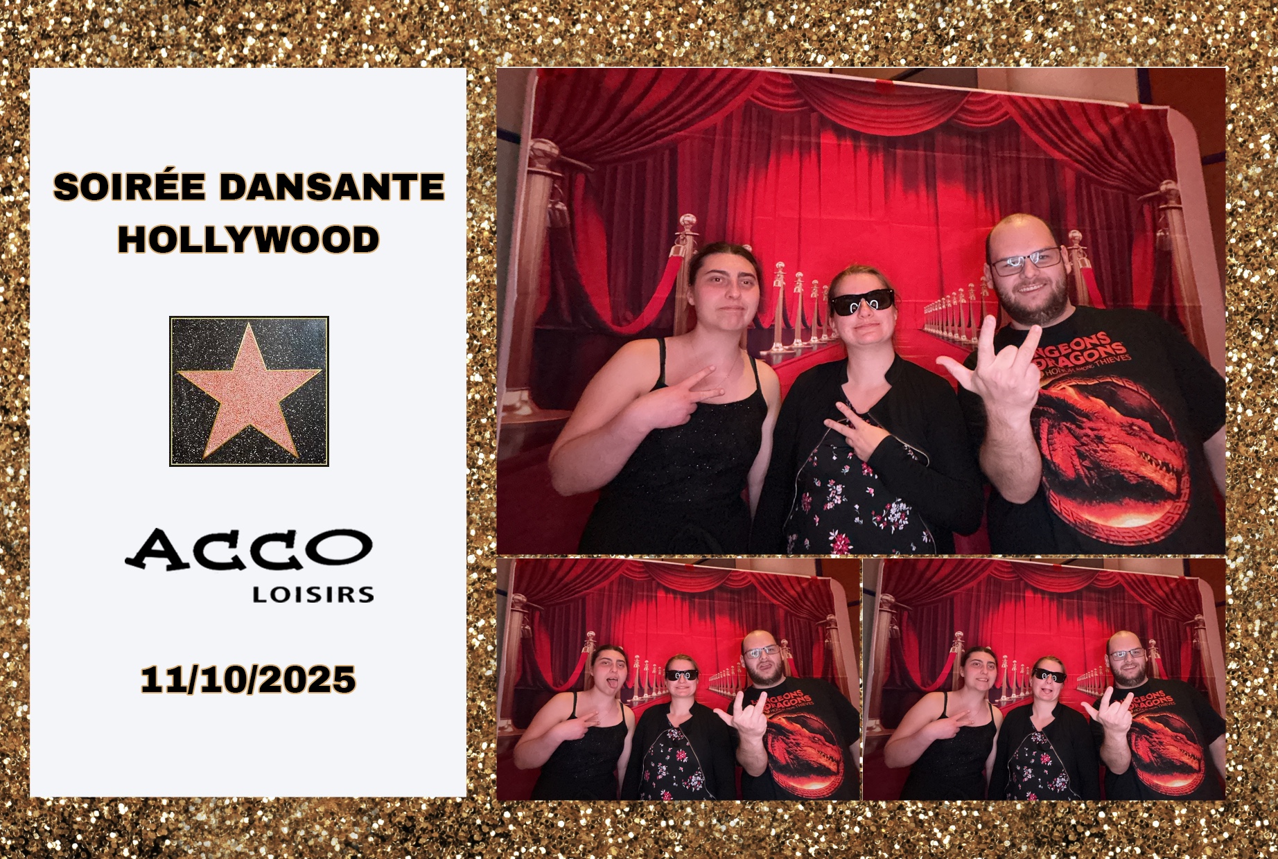 Soirée Hollywood | View more photos from the event at album.pbooth.red/u/Photobooth-RED/Soirée-Hollywood