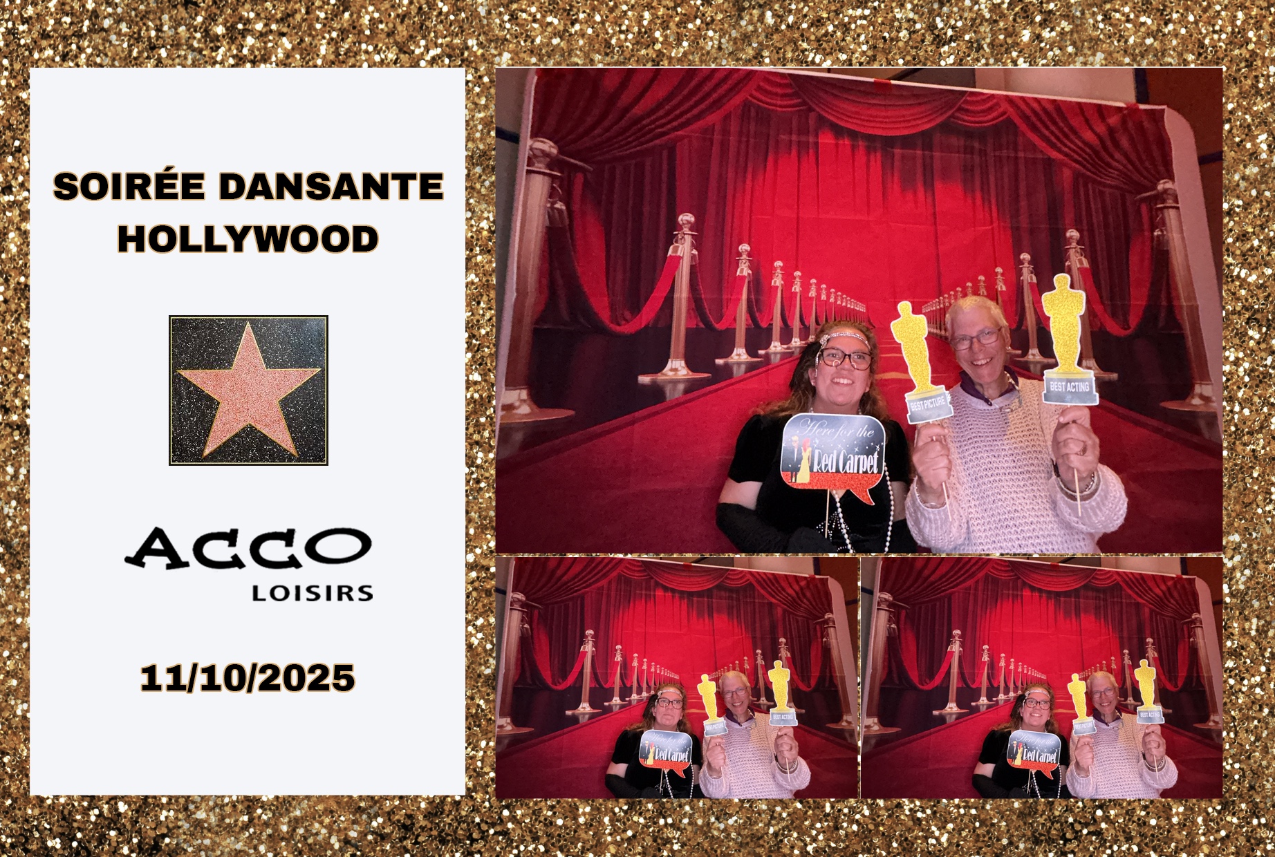 Soirée Hollywood | View more photos from the event at album.pbooth.red/u/Photobooth-RED/Soirée-Hollywood