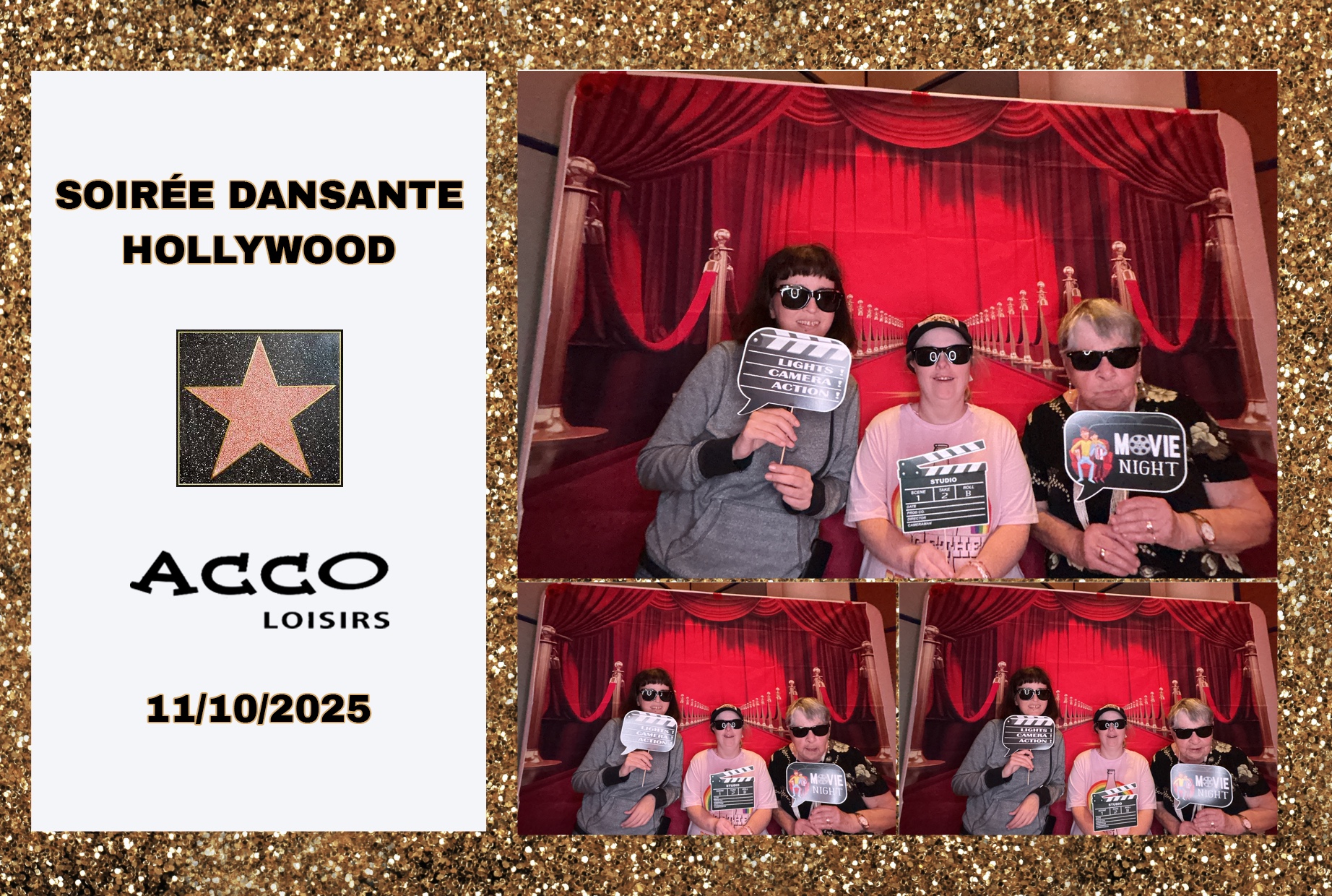 Soirée Hollywood | View more photos from the event at album.pbooth.red/u/Photobooth-RED/Soirée-Hollywood