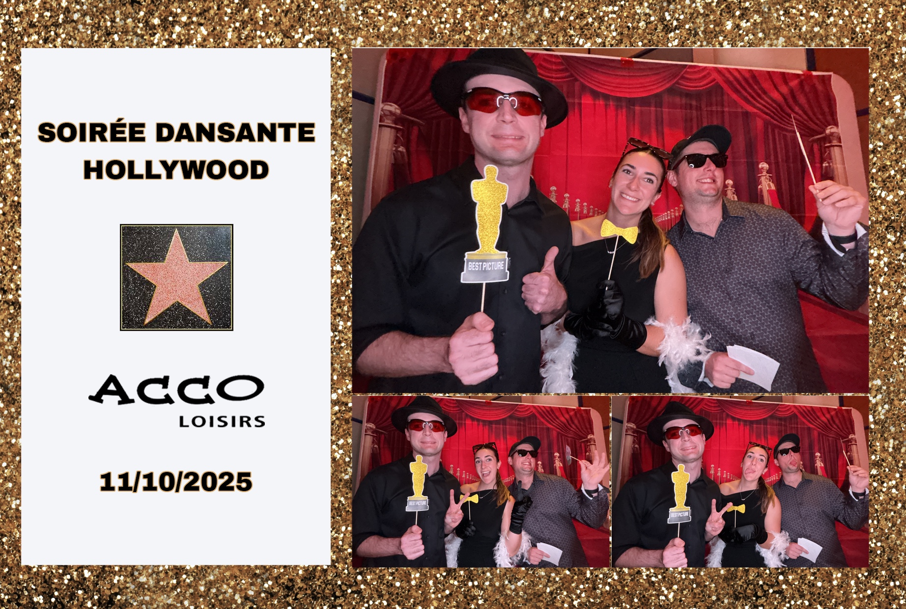 Soirée Hollywood | View more photos from the event at album.pbooth.red/u/Photobooth-RED/Soirée-Hollywood