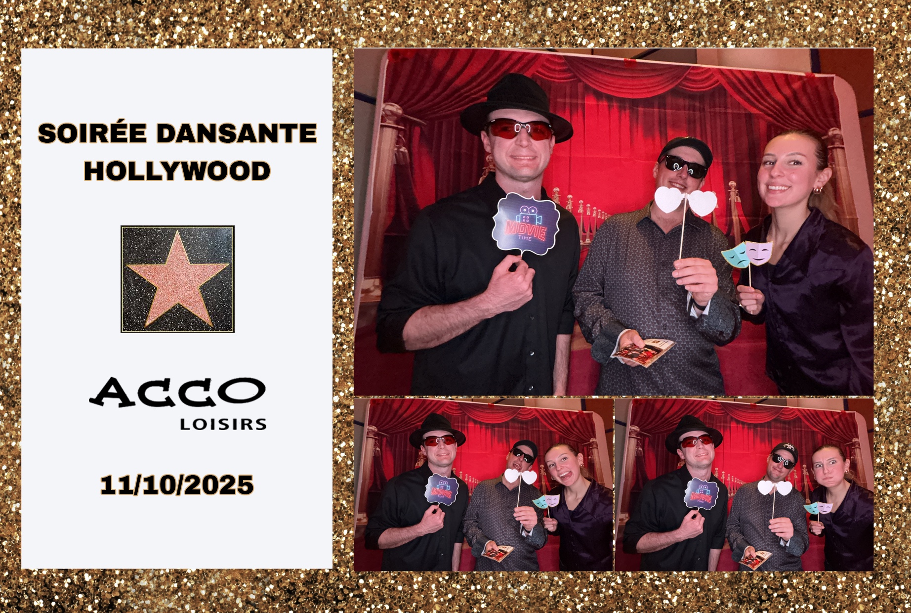 Soirée Hollywood | View more photos from the event at album.pbooth.red/u/Photobooth-RED/Soirée-Hollywood