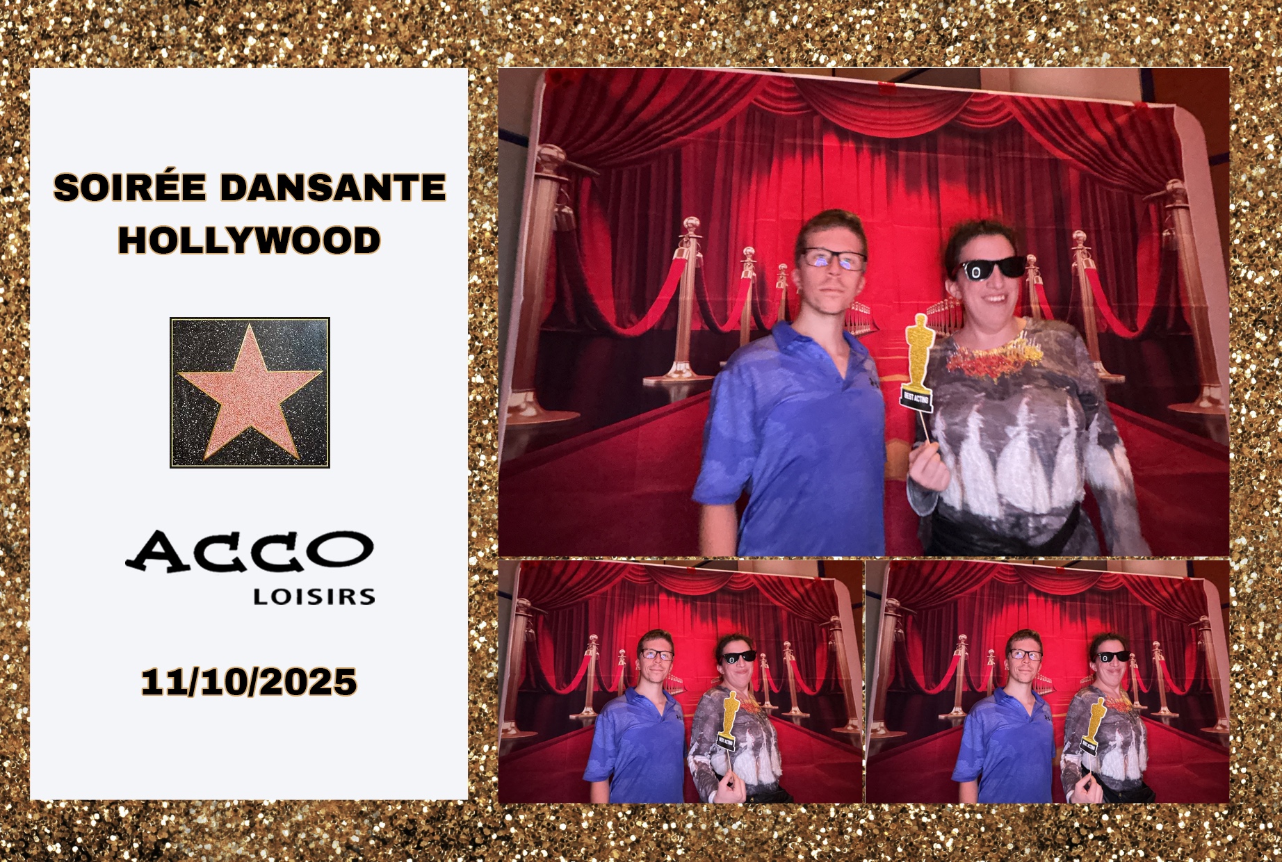 Soirée Hollywood | View more photos from the event at album.pbooth.red/u/Photobooth-RED/Soirée-Hollywood