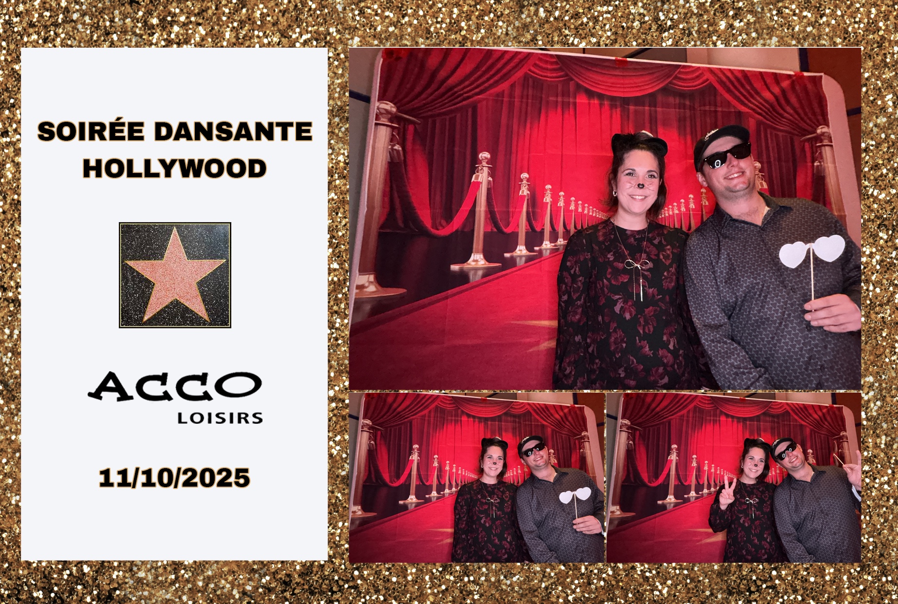 Soirée Hollywood | View more photos from the event at album.pbooth.red/u/Photobooth-RED/Soirée-Hollywood