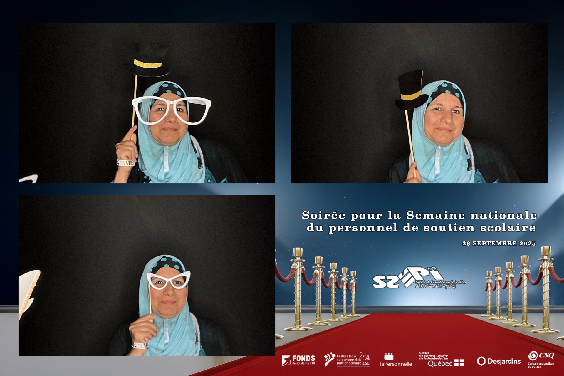 Syndicat du personnel soutient pointe de l'île | View more photos from the event at v1.boothgallery.com/u/Photobooth-RED/Syndicat-du-personnel-soutient-pointe-de-lîle-0