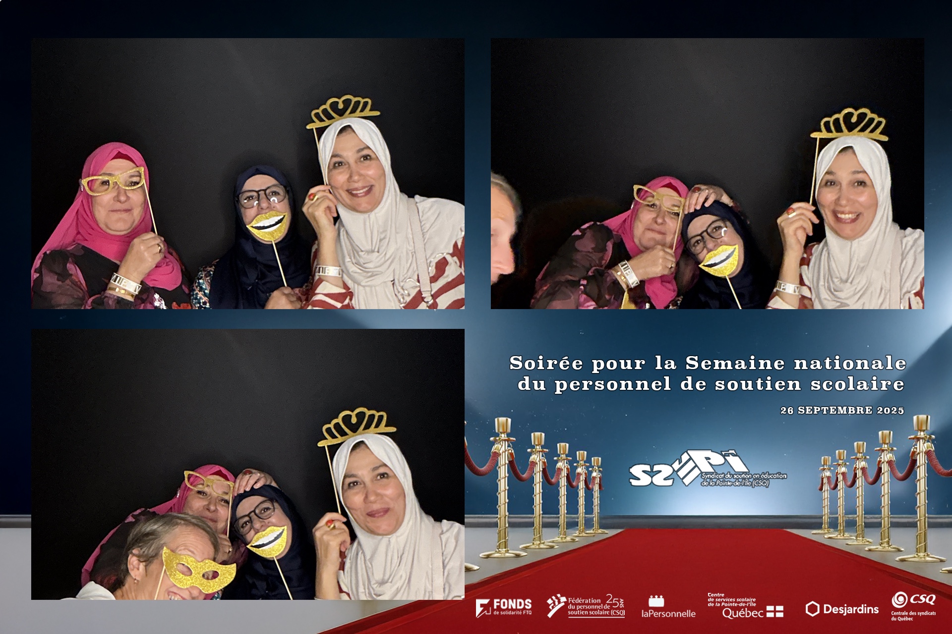 Syndicat du personnel soutient pointe de l'île | View more photos from the event at v1.boothgallery.com/u/Photobooth-RED/Syndicat-du-personnel-soutient-pointe-de-lîle-0