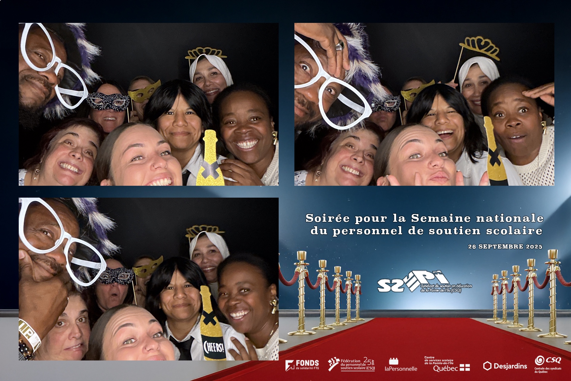 Syndicat du personnel soutient pointe de l'île | View more photos from the event at v1.boothgallery.com/u/Photobooth-RED/Syndicat-du-personnel-soutient-pointe-de-lîle-0