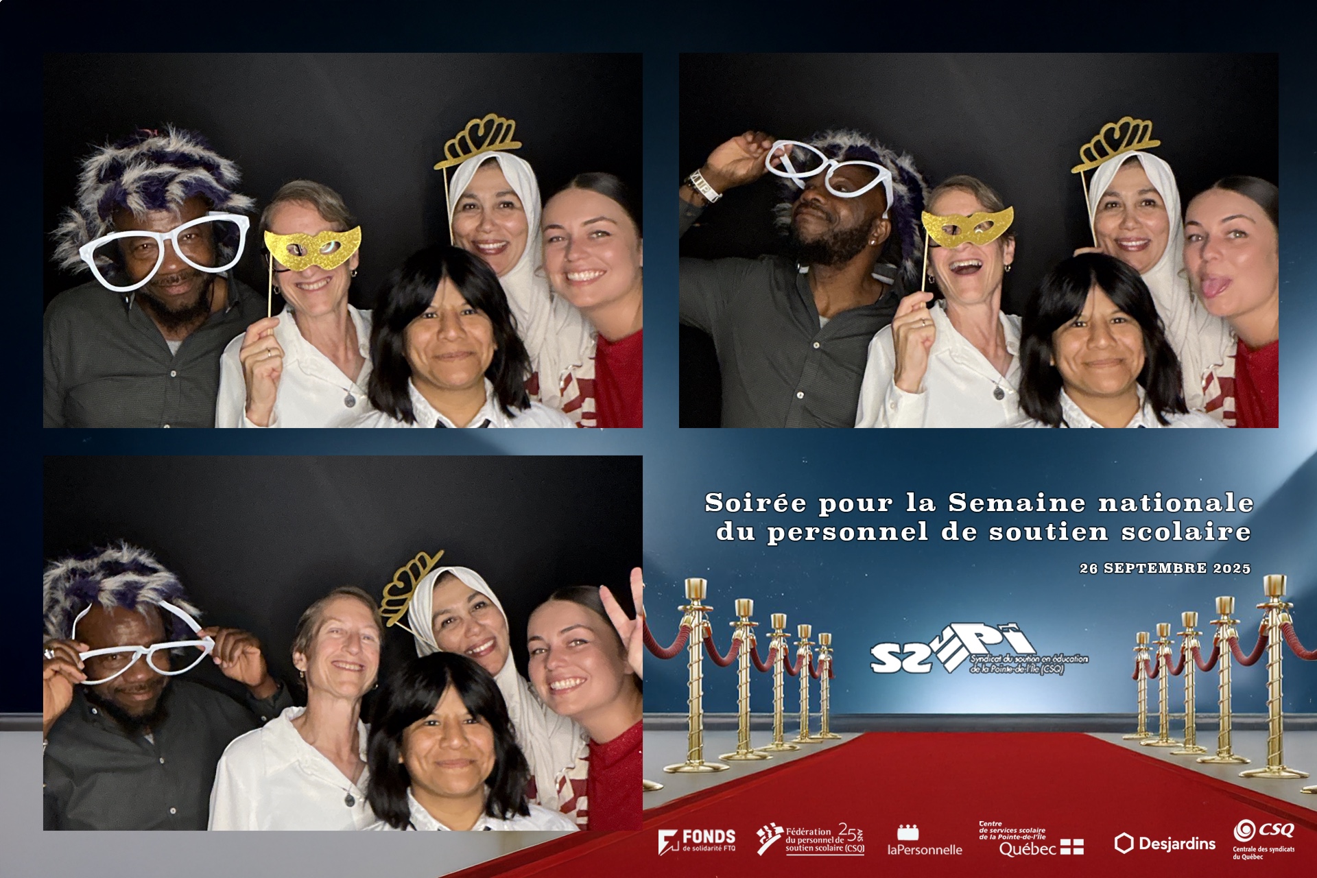 Syndicat du personnel soutient pointe de l'île | View more photos from the event at v1.boothgallery.com/u/Photobooth-RED/Syndicat-du-personnel-soutient-pointe-de-lîle-0