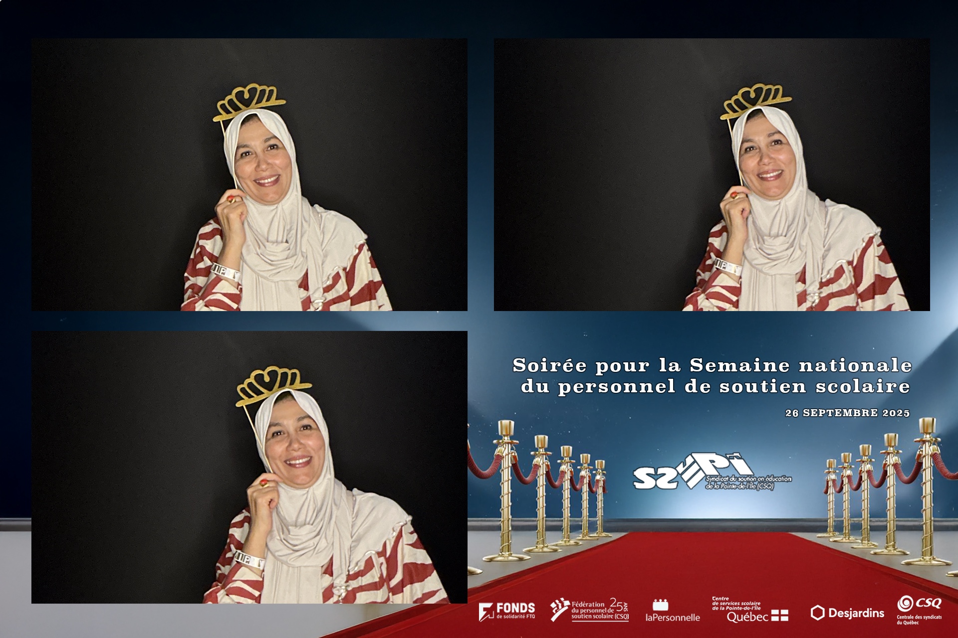 Syndicat du personnel soutient pointe de l'île | View more photos from the event at v1.boothgallery.com/u/Photobooth-RED/Syndicat-du-personnel-soutient-pointe-de-lîle-0