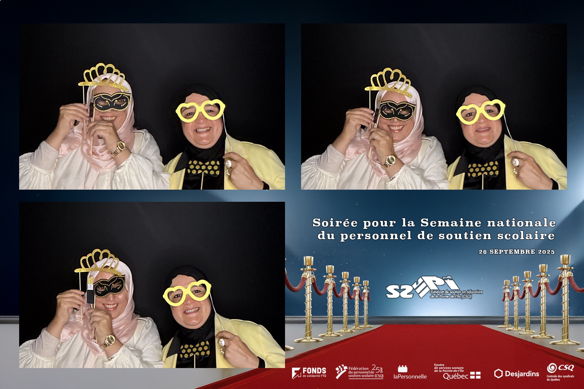 Syndicat du personnel soutient pointe de l'île | View more photos from the event at v1.boothgallery.com/u/Photobooth-RED/Syndicat-du-personnel-soutient-pointe-de-lîle-0