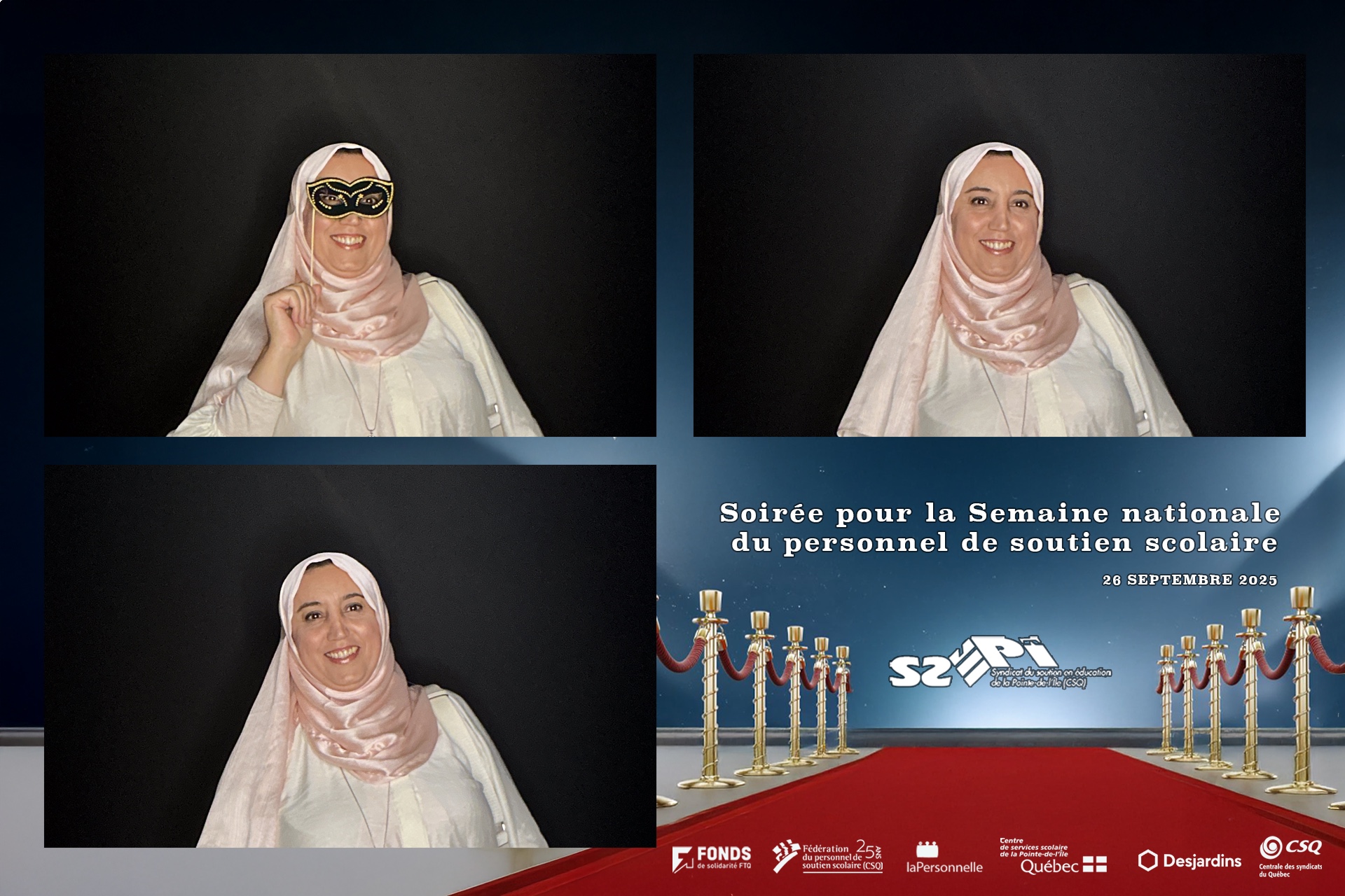 Syndicat du personnel soutient pointe de l'île | View more photos from the event at v1.boothgallery.com/u/Photobooth-RED/Syndicat-du-personnel-soutient-pointe-de-lîle-0