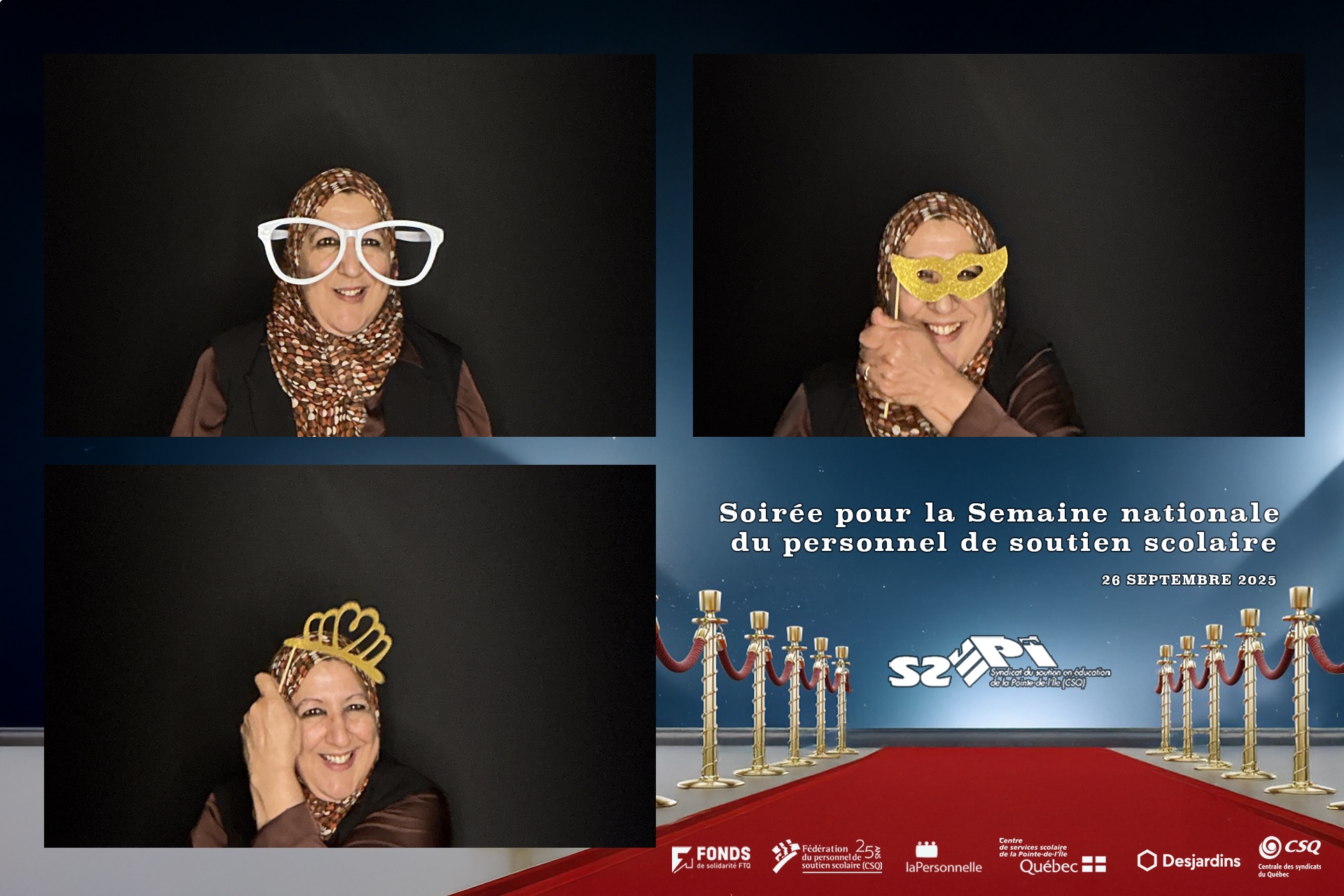 Syndicat du personnel soutient pointe de l'île | View more photos from the event at v1.boothgallery.com/u/Photobooth-RED/Syndicat-du-personnel-soutient-pointe-de-lîle-0