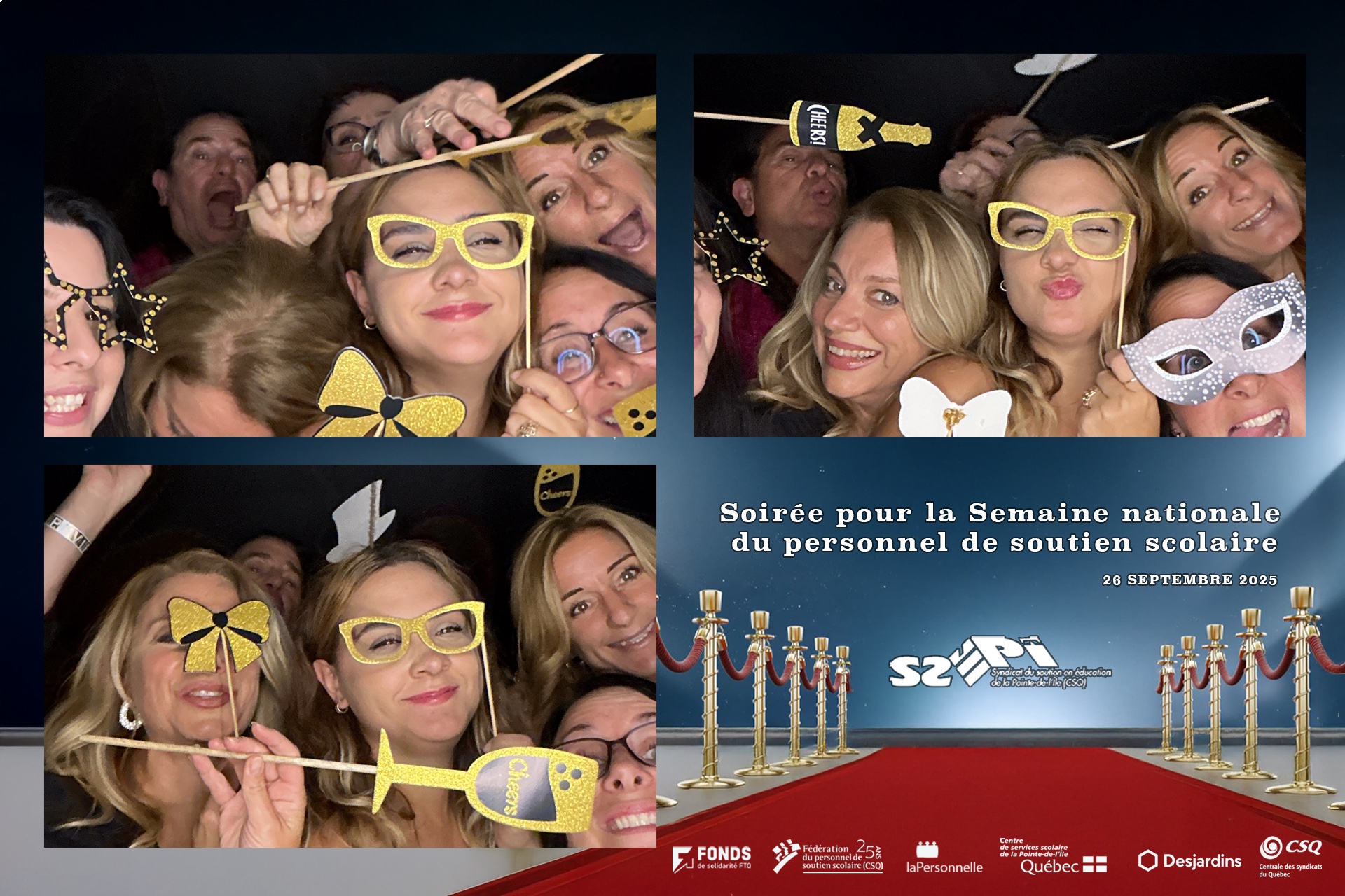 Syndicat du personnel soutient pointe de l'île | View more photos from the event at v1.boothgallery.com/u/Photobooth-RED/Syndicat-du-personnel-soutient-pointe-de-lîle-0