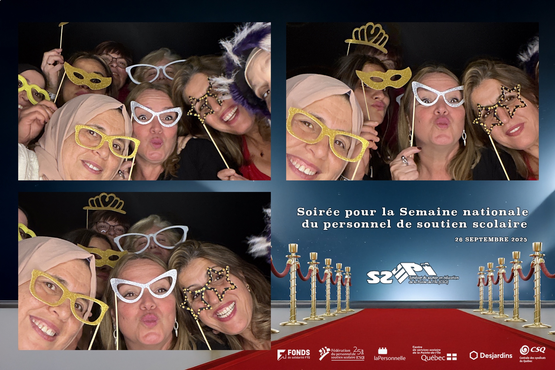 Syndicat du personnel soutient pointe de l'île | View more photos from the event at v1.boothgallery.com/u/Photobooth-RED/Syndicat-du-personnel-soutient-pointe-de-lîle-0