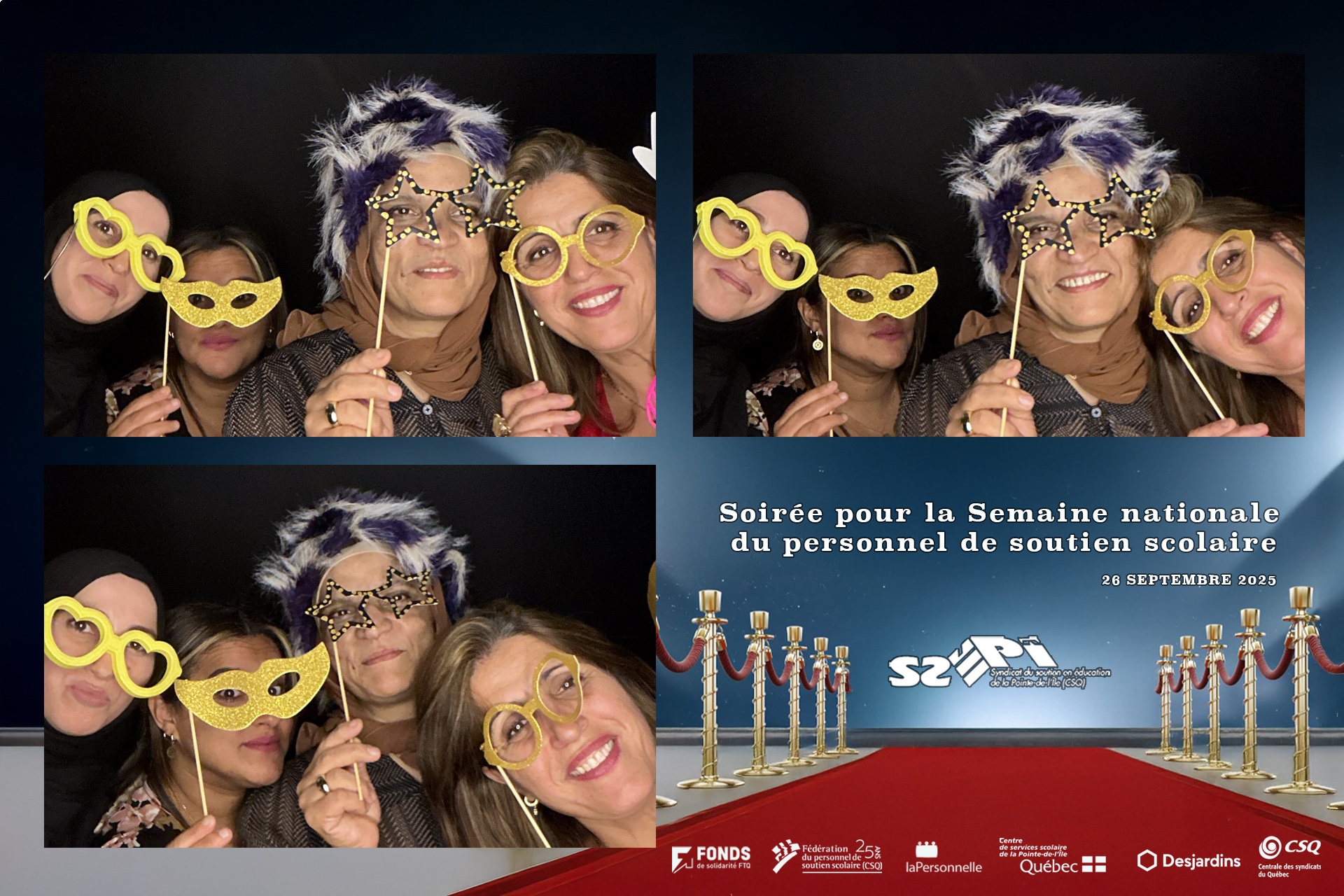 Syndicat du personnel soutient pointe de l'île | View more photos from the event at v1.boothgallery.com/u/Photobooth-RED/Syndicat-du-personnel-soutient-pointe-de-lîle-0