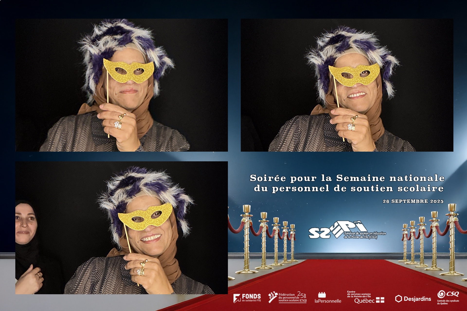 Syndicat du personnel soutient pointe de l'île | View more photos from the event at v1.boothgallery.com/u/Photobooth-RED/Syndicat-du-personnel-soutient-pointe-de-lîle-0