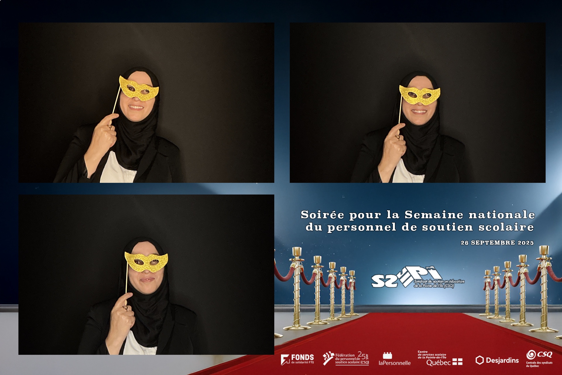 Syndicat du personnel soutient pointe de l'île | View more photos from the event at v1.boothgallery.com/u/Photobooth-RED/Syndicat-du-personnel-soutient-pointe-de-lîle-0