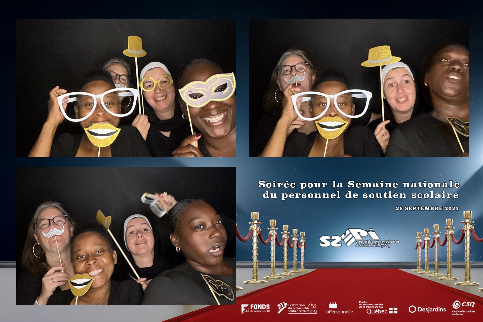 Syndicat du personnel soutient pointe de l'île | View more photos from the event at v1.boothgallery.com/u/Photobooth-RED/Syndicat-du-personnel-soutient-pointe-de-lîle-0