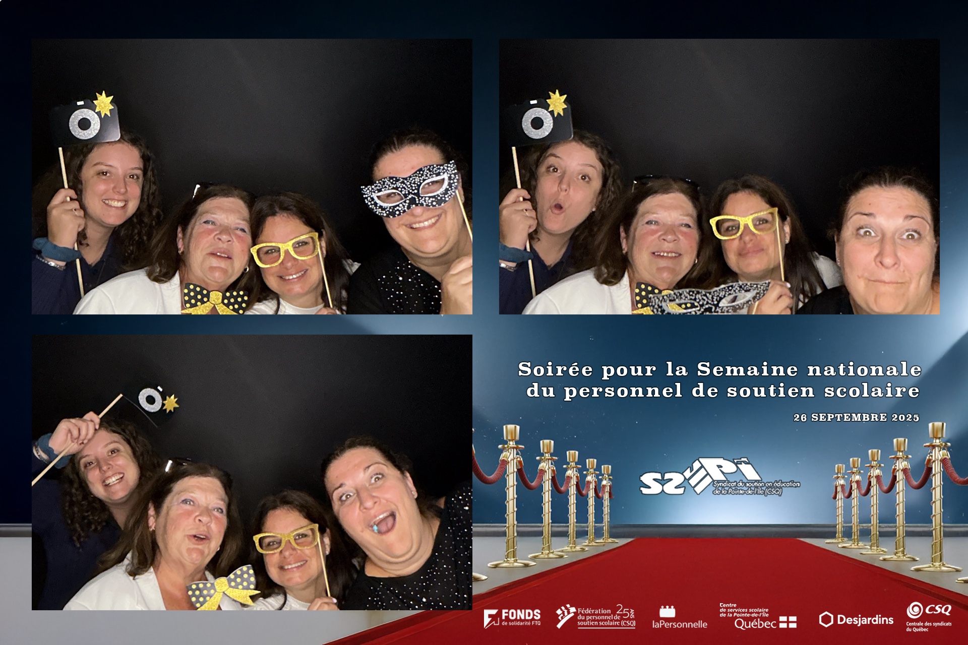 Syndicat du personnel soutient pointe de l'île | View more photos from the event at v1.boothgallery.com/u/Photobooth-RED/Syndicat-du-personnel-soutient-pointe-de-lîle-0