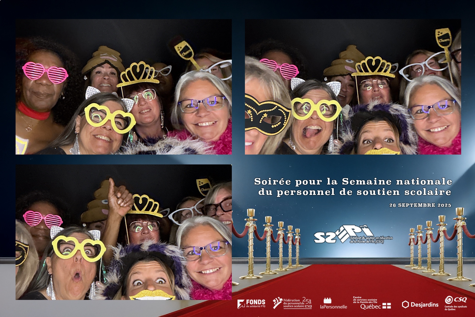 Syndicat du personnel soutient pointe de l'île | View more photos from the event at v1.boothgallery.com/u/Photobooth-RED/Syndicat-du-personnel-soutient-pointe-de-lîle-0